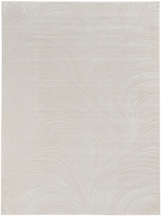 DKNY Central Park West 7'10" x 9'10" Ivory Modern Indoor Rug