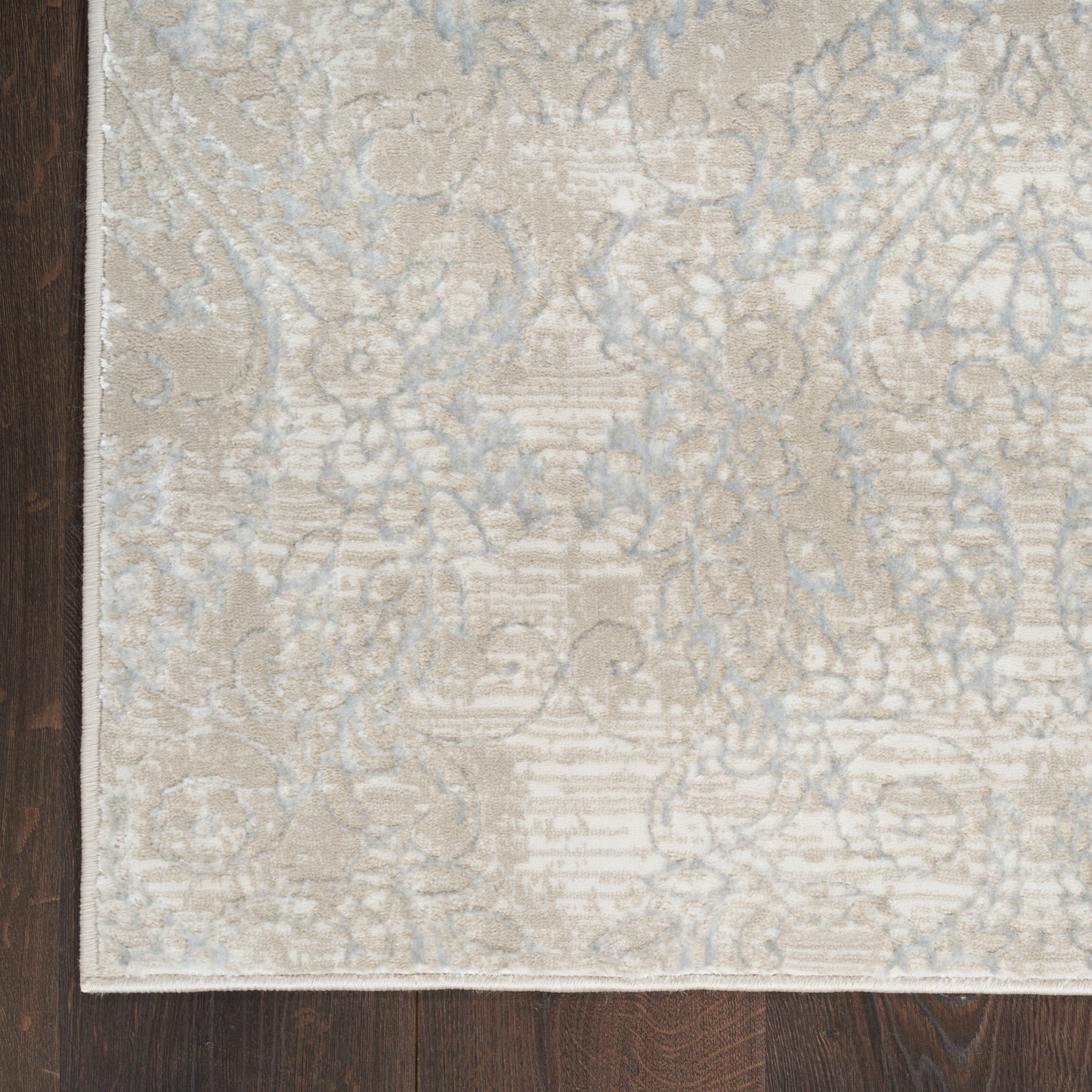 Inspire Me! Home Décor Iliana 7'10" x 9'10" Beige Grey Modern Indoor Rug