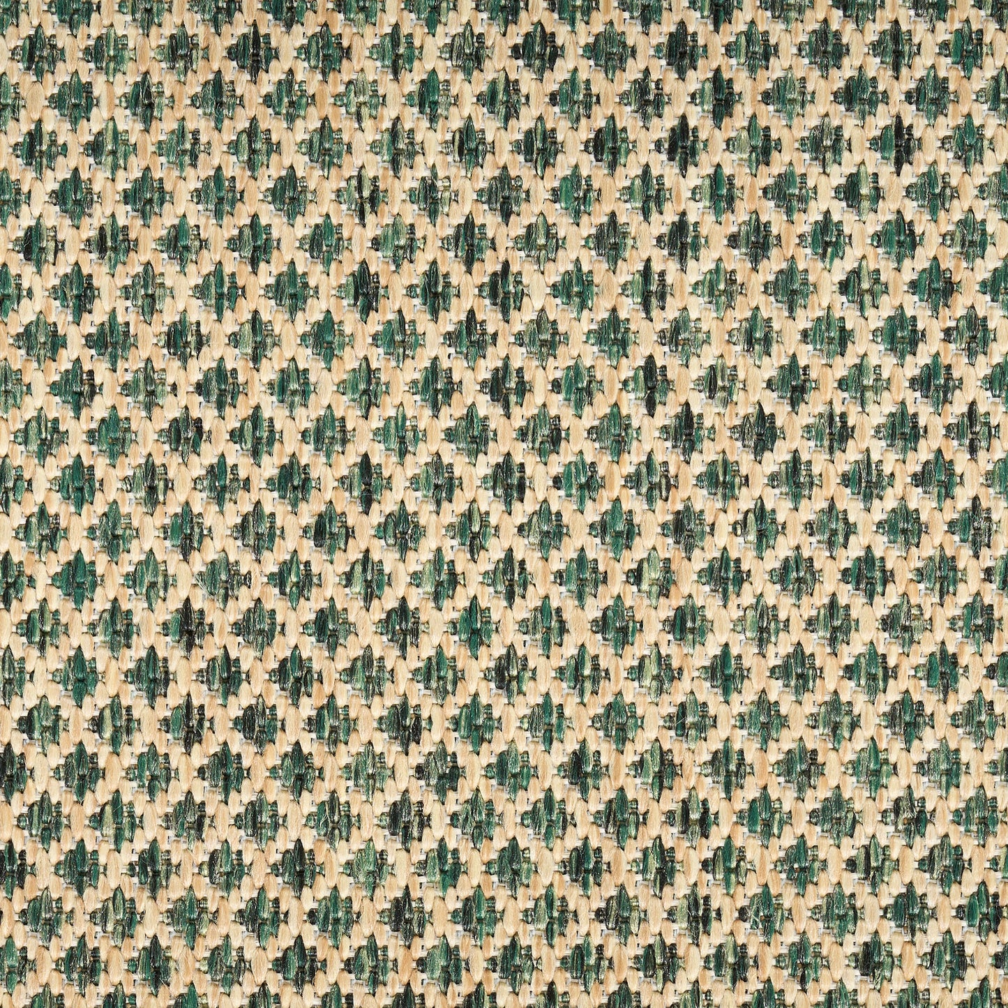 Nourison Courtyard 5' x 7' Green Modern Rug