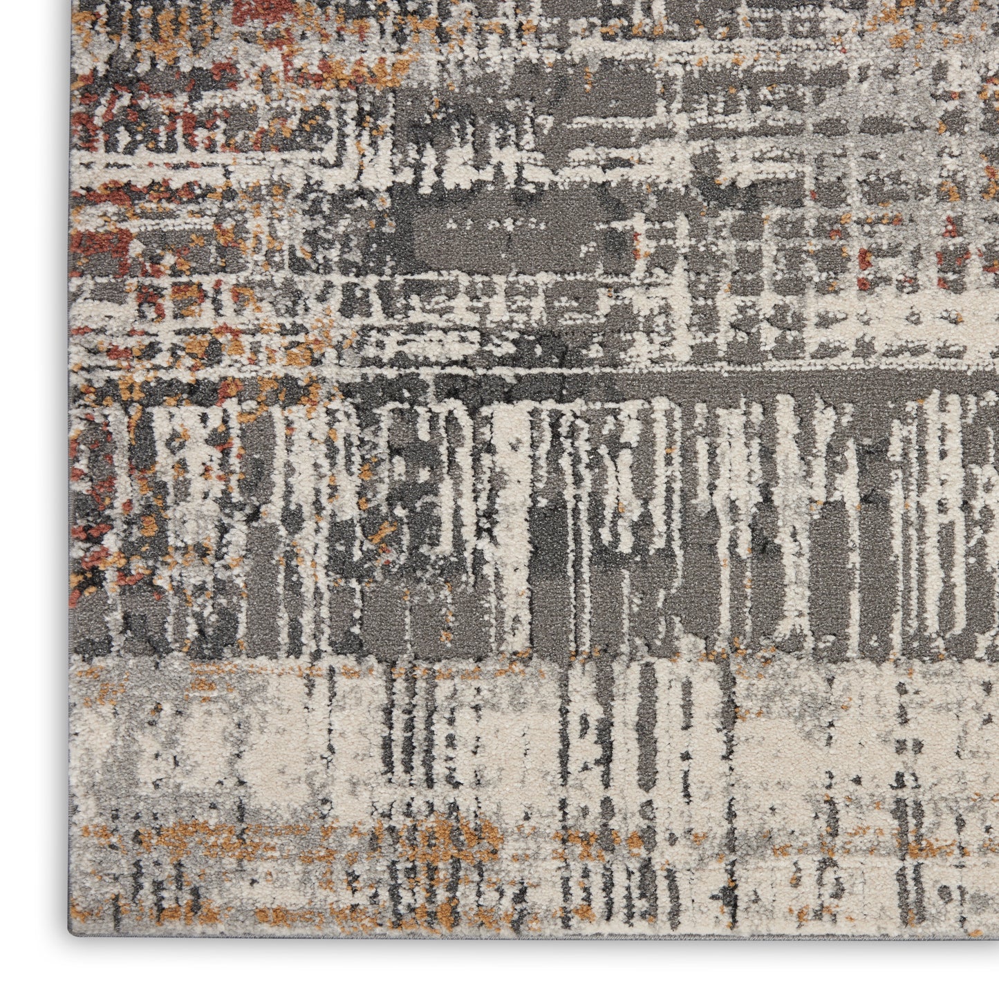 Nourison Tangra 7'10" x 9'10" Multicolor Modern Indoor Rug