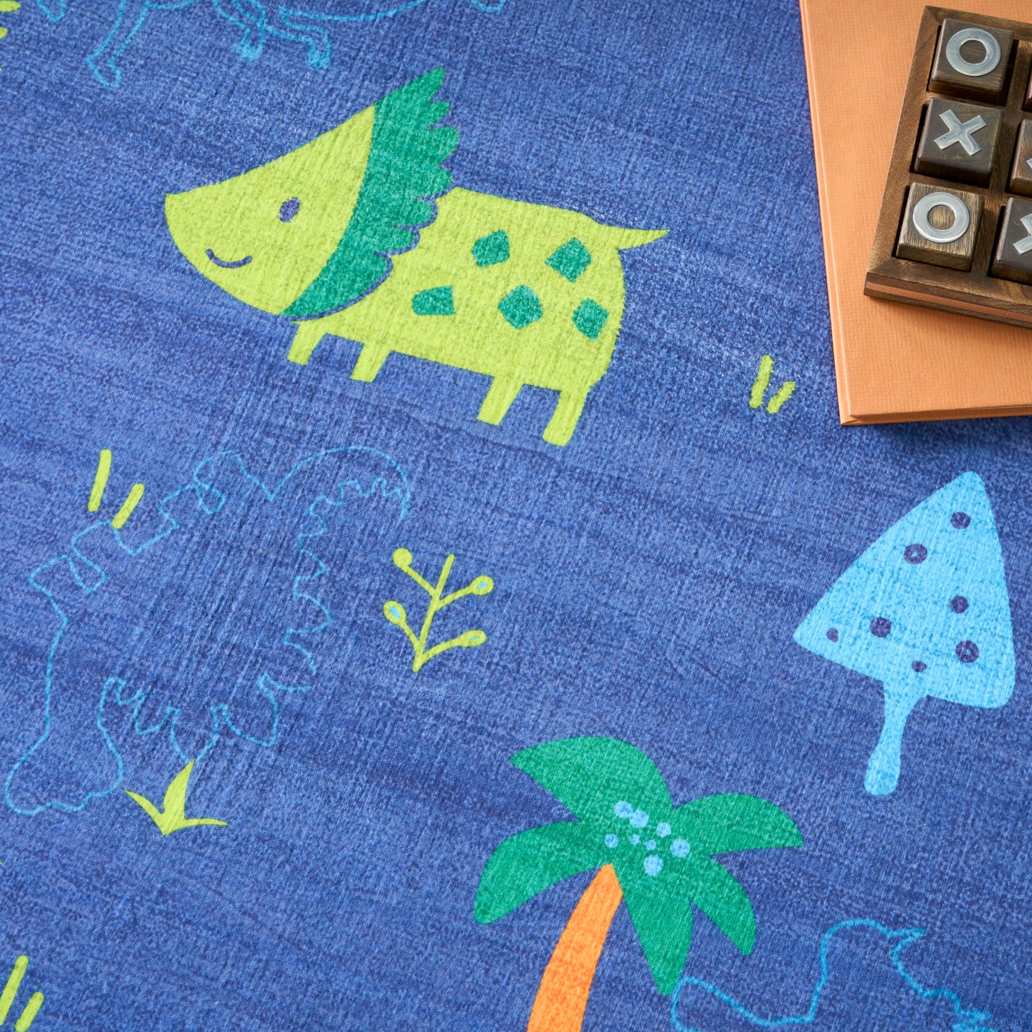 Nourison Imagination 5' x 7' Navy Multicolor Kids Indoor Rug