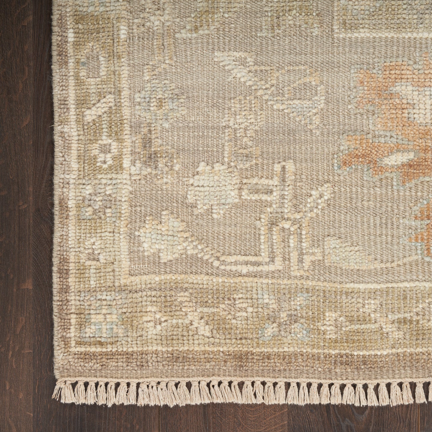 Nourison Whispers 2' x 3' Taupe Vintage Indoor Rug