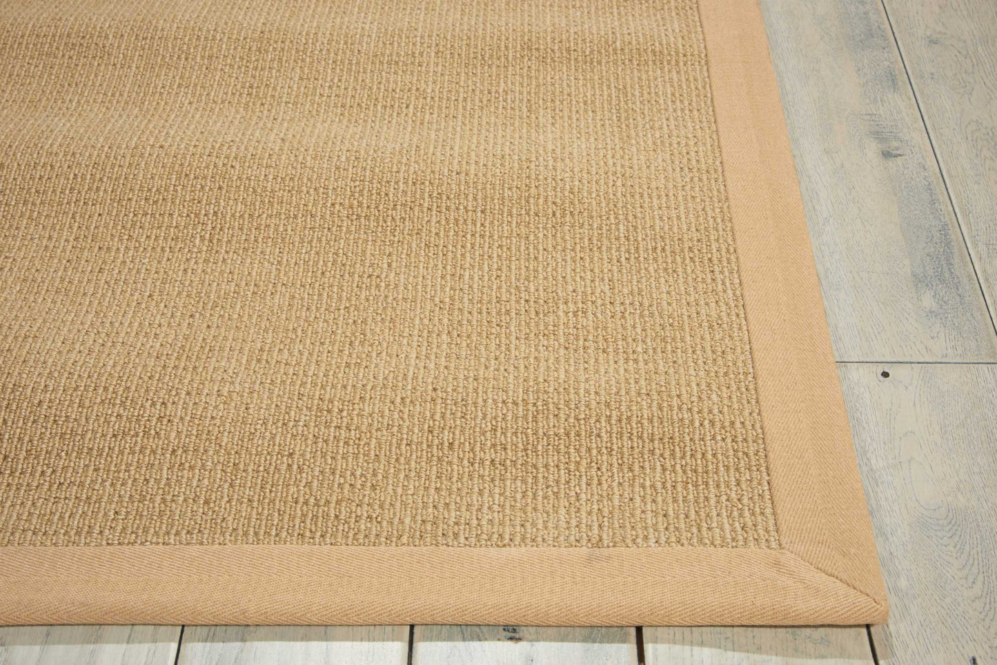 Nourison Sisal Soft 5' x 8' Sand Farmhouse Indoor Rug