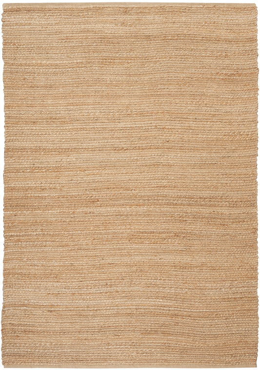 Nourison Natural Jute 6' x 9' Bleached Farmhouse Indoor Rug