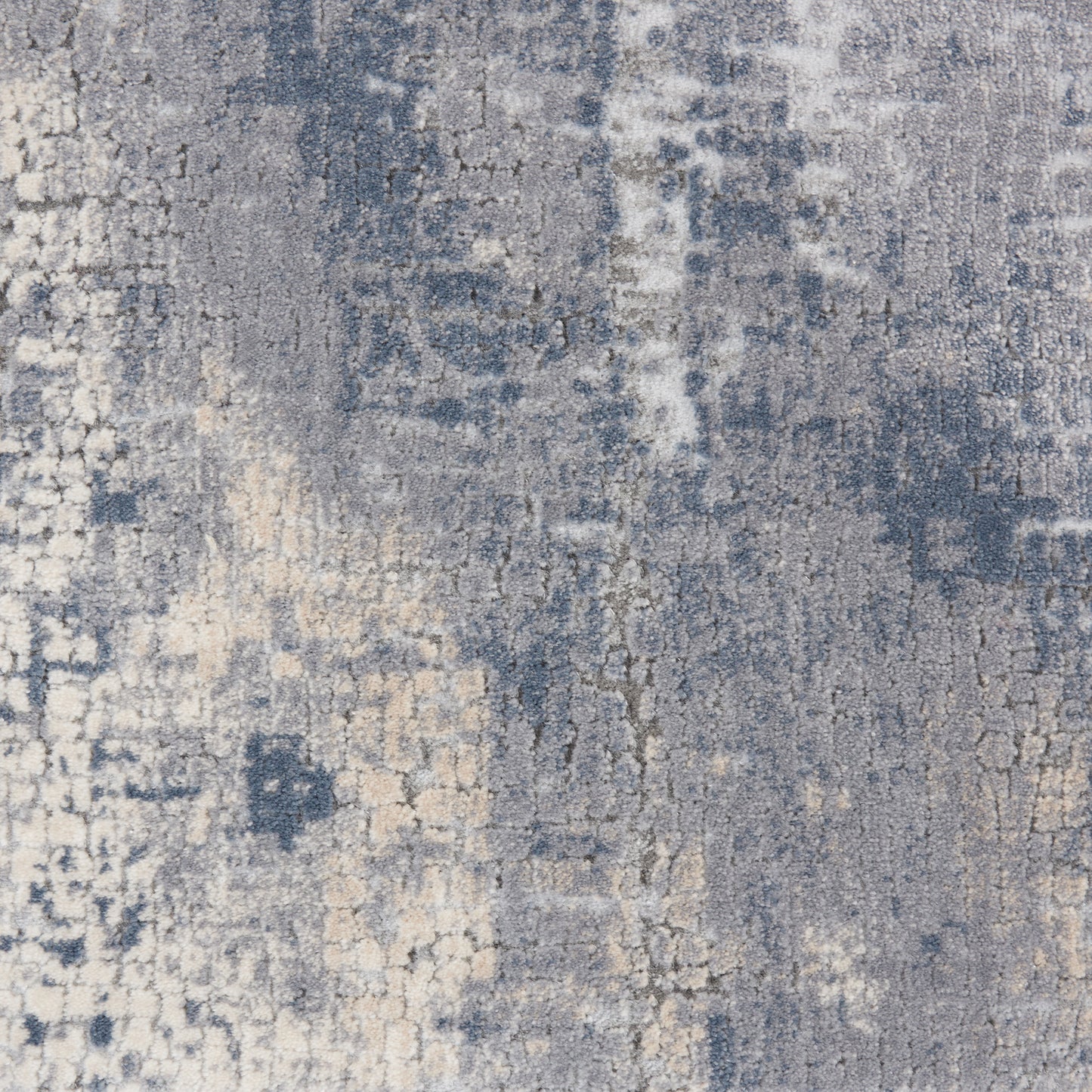 Nourison Rustic Textures 5'3" x 7'3" Grey Beige Modern Indoor Rug