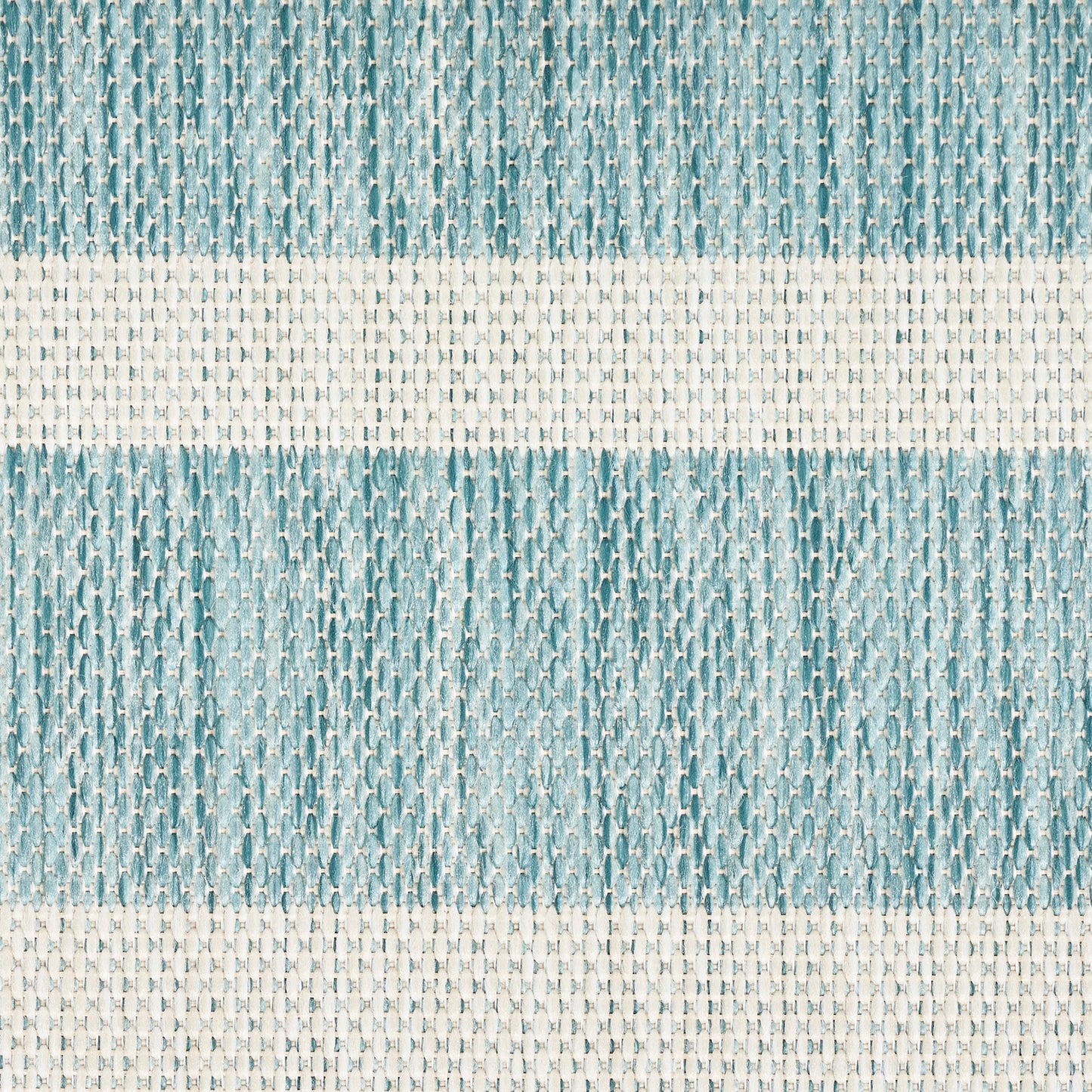 Nourison Positano 5' x 7' Aqua Ivory Modern Rug