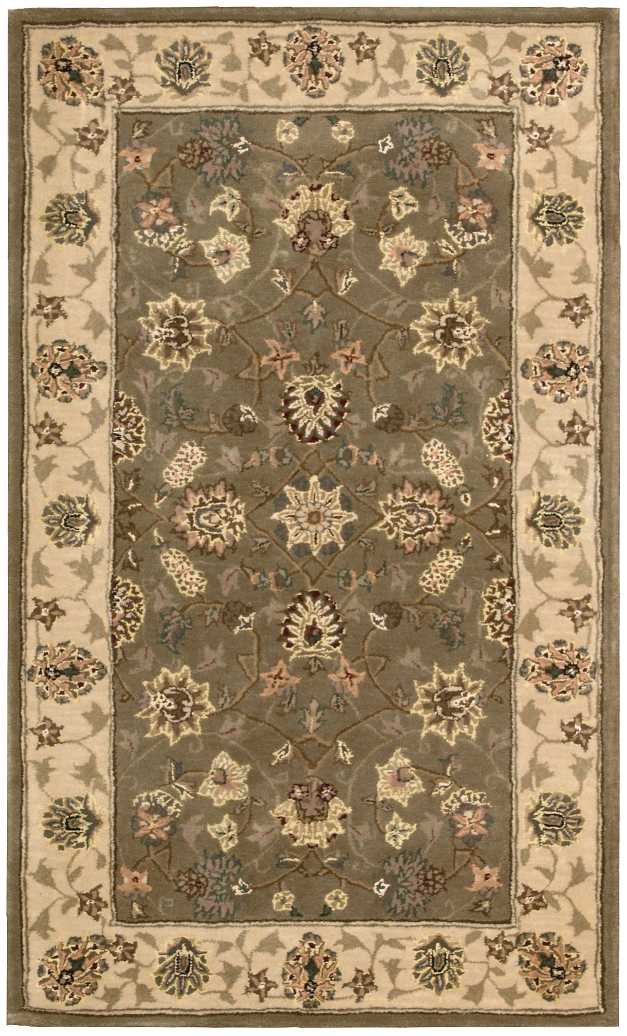 Nourison Nourison 2000 2'6" x 4'3" Olive Traditional Indoor Rug