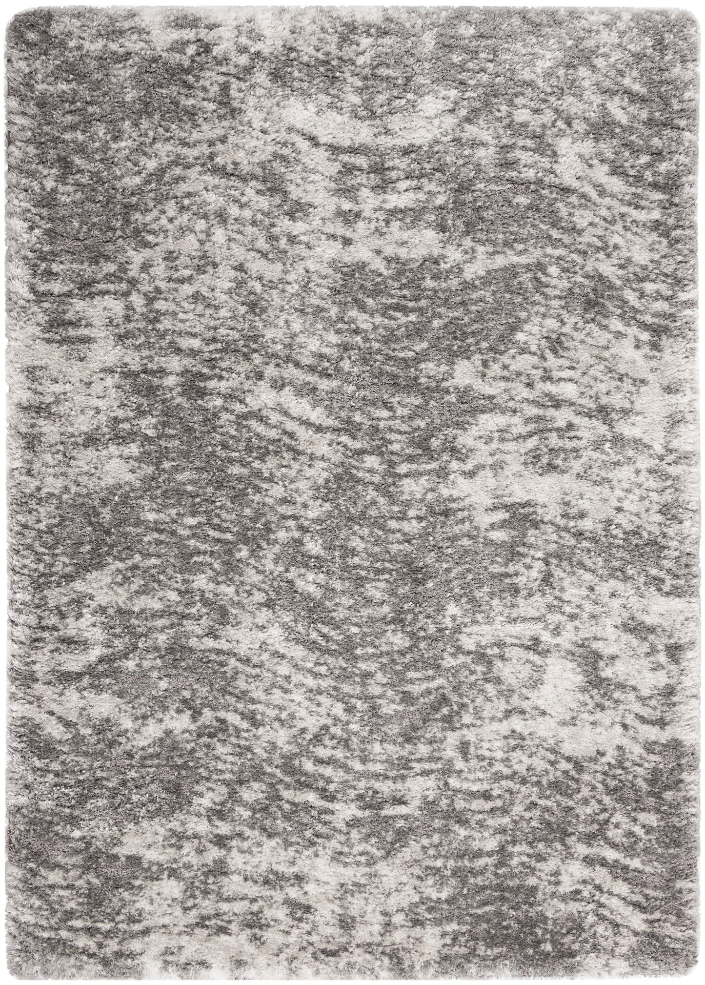 Nourison Dreamy Shag 5'3" x 7'3" Charcoal Grey Shag Indoor Rug