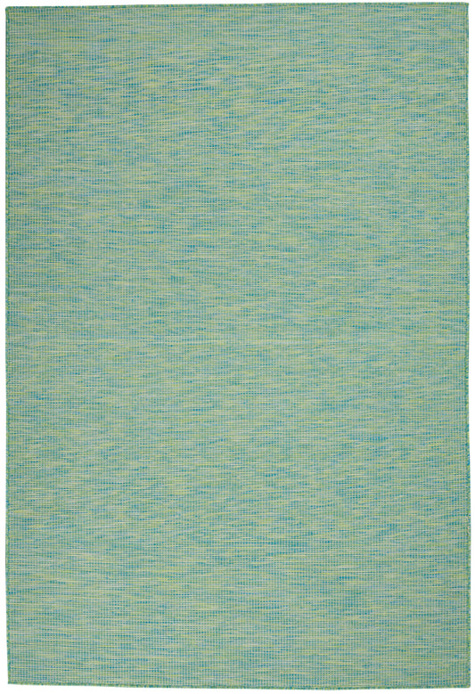 Nourison Positano 4' x 6' Blue Green Modern Rug