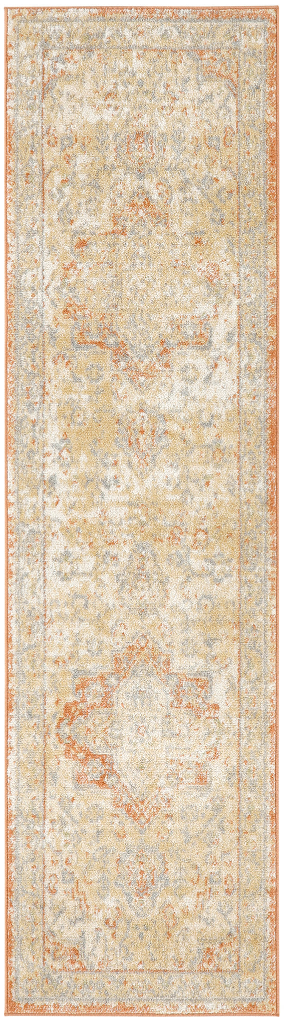 Nourison Nourison Essentials Persian 2'2" x 7'6" Beige Rust Vintage Rug