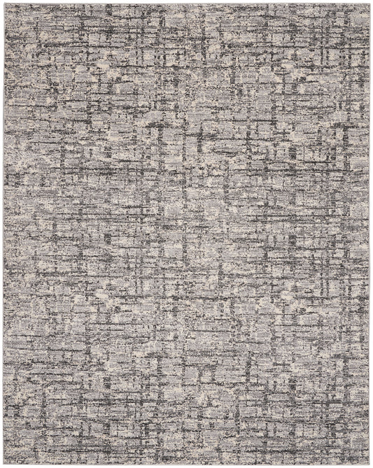 Calvin Klein CK950 Rush 7' x 10' Ivory/Grey Modern Indoor Rug