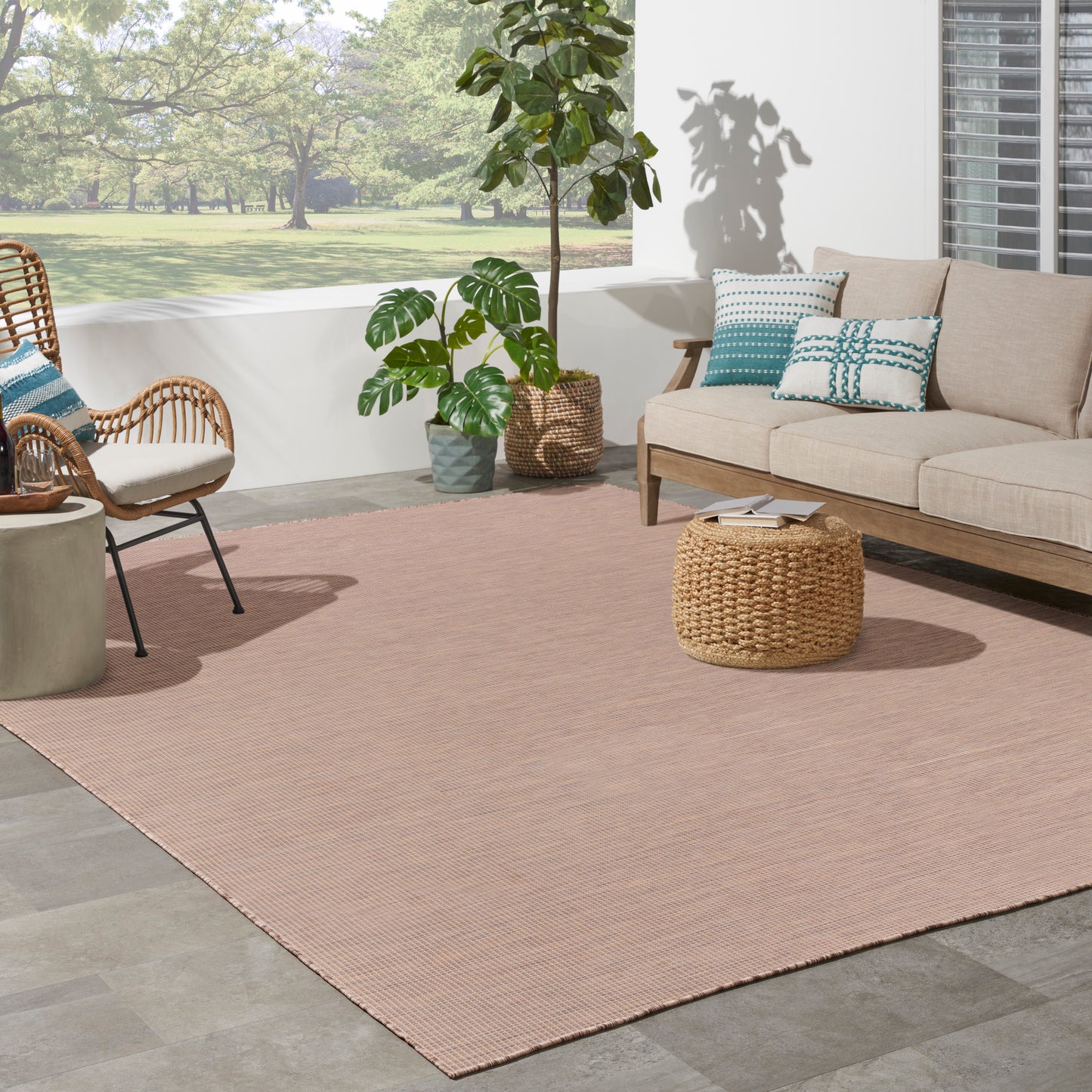 Nourison Positano 8' x 10' Jute Modern Rug