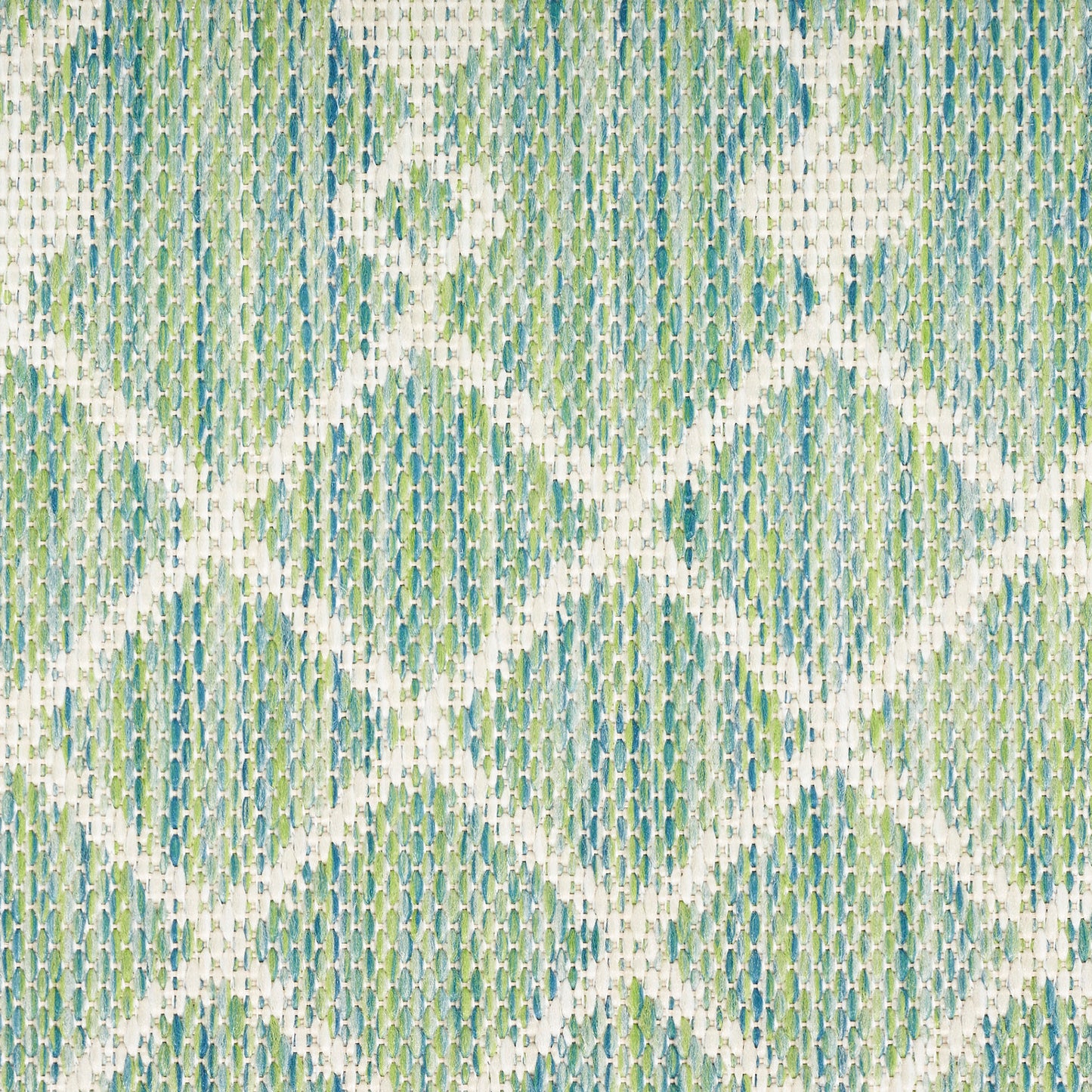 Nourison Positano 6' x 9' Blue Green Modern Rug