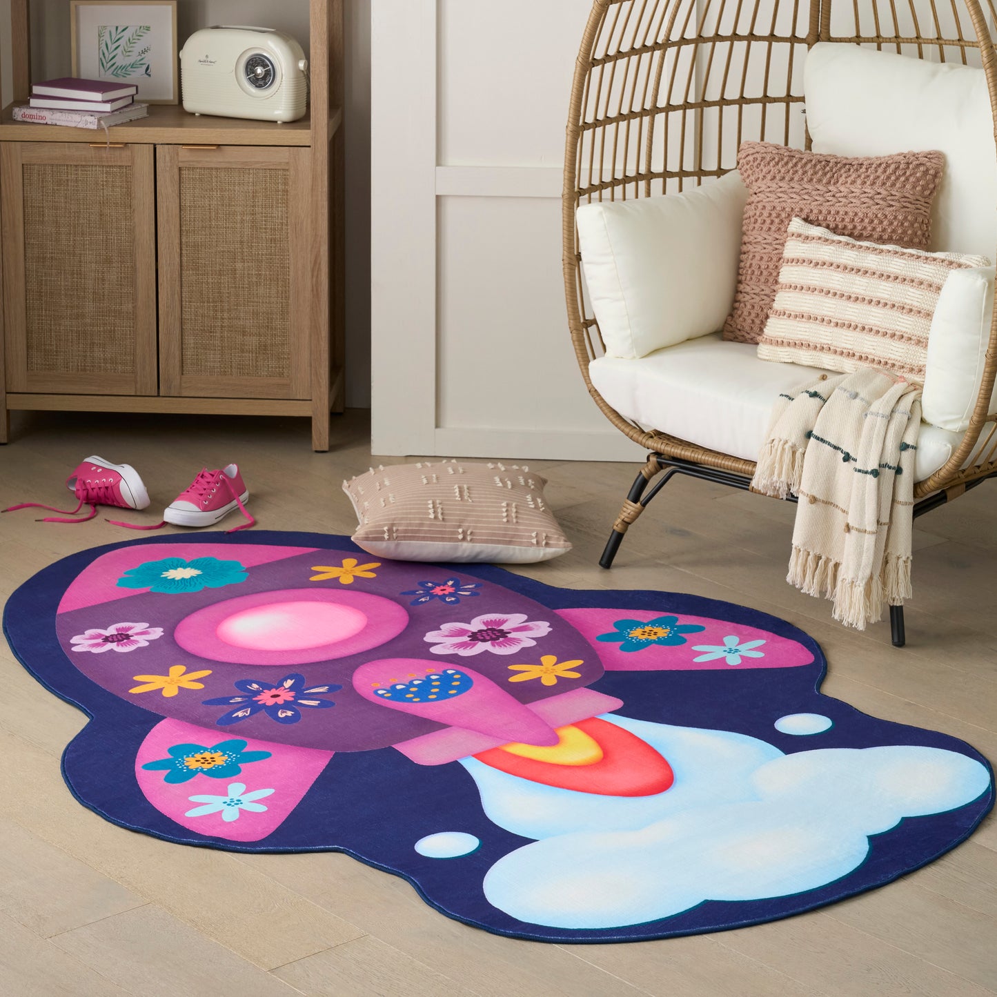 Nourison Imagination 5' x 7' Multicolor Kids Indoor Rug