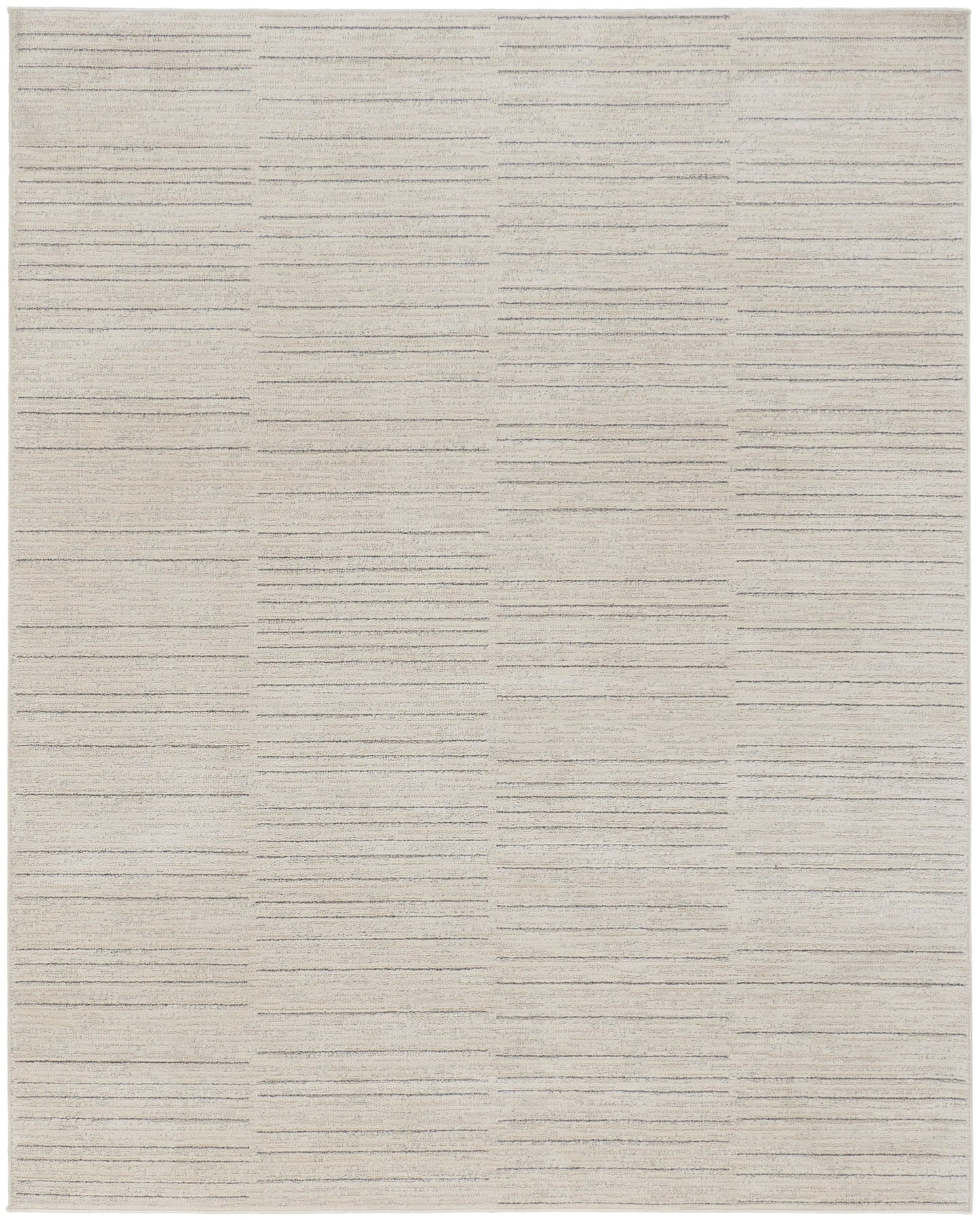 Nourison Andes 3'11" x 5'11" Ivory Grey Scandinavian Indoor Rug