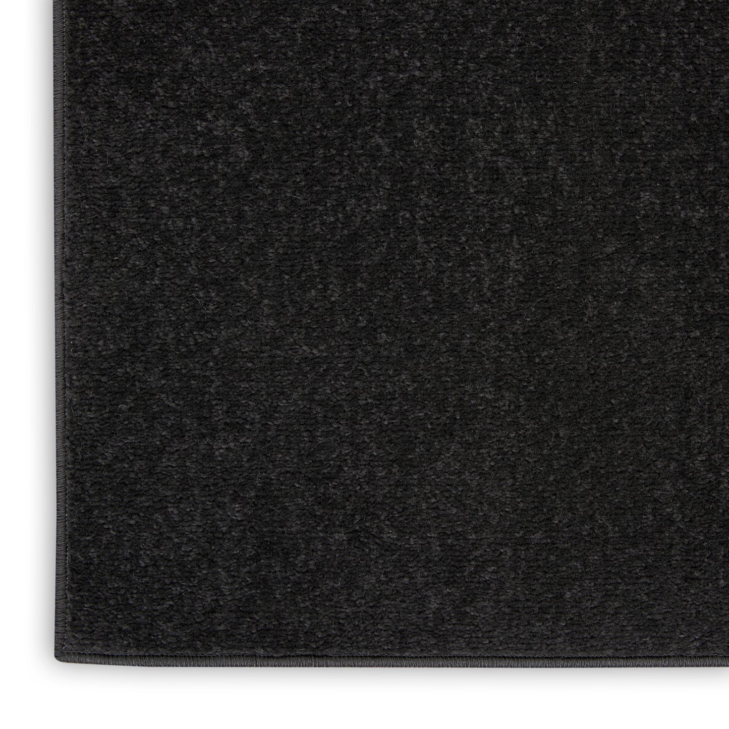 Nourison Nourison Essentials 2'2" x 18' Black Outdoor Rug