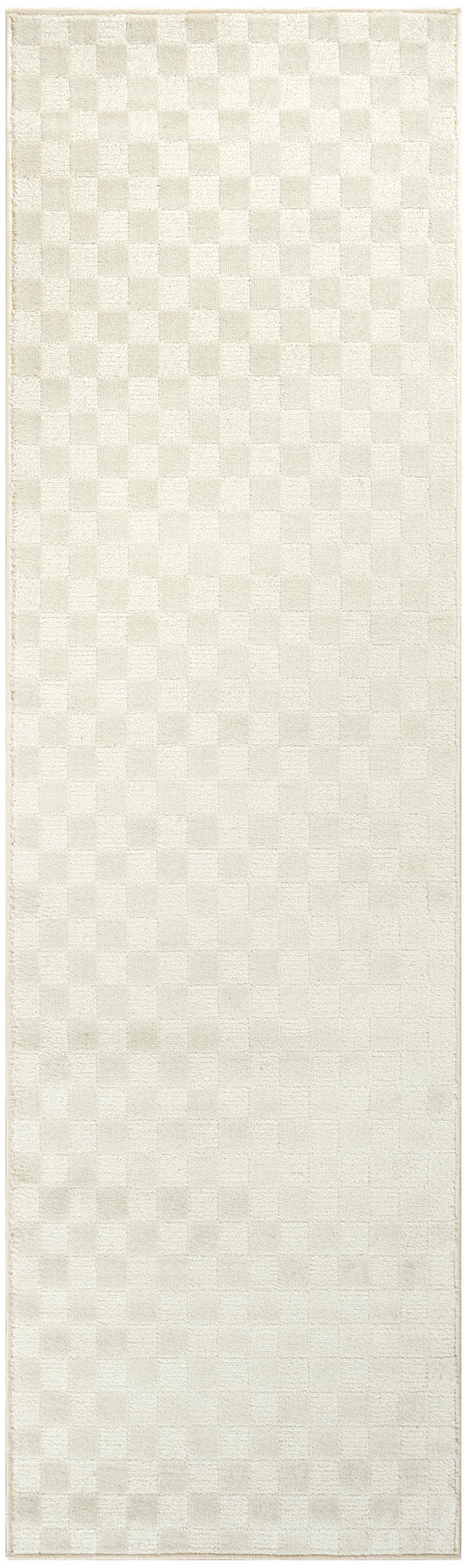 Nourison Serenity Home 2'2" x 7'6 Ivory Modern Indoor Rug