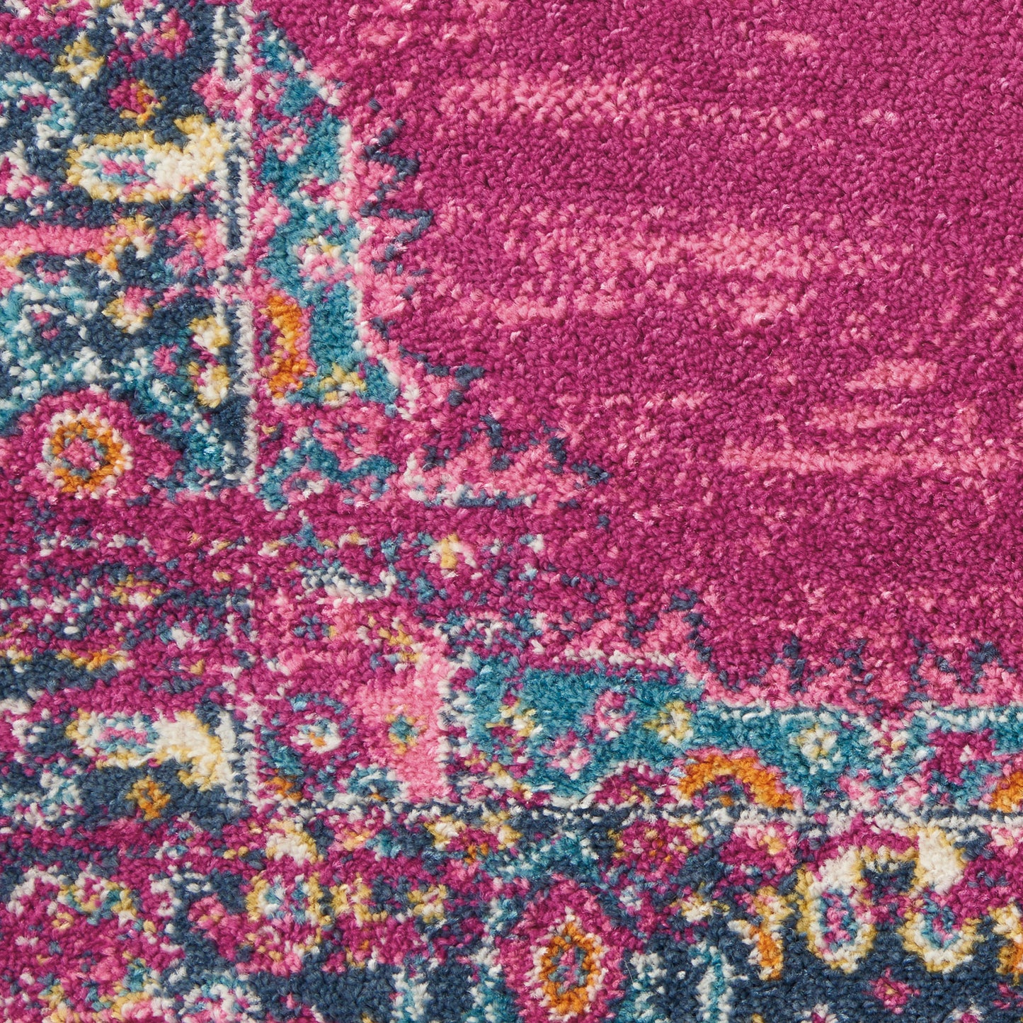 Nourison Passion 9' x 12' Fuchsia Bohemian Indoor Rug