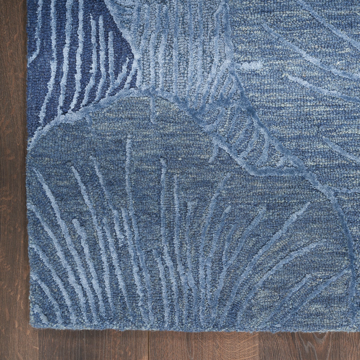 Nourison Avra 3'9" x 5'9" Blue Modern Indoor Rug