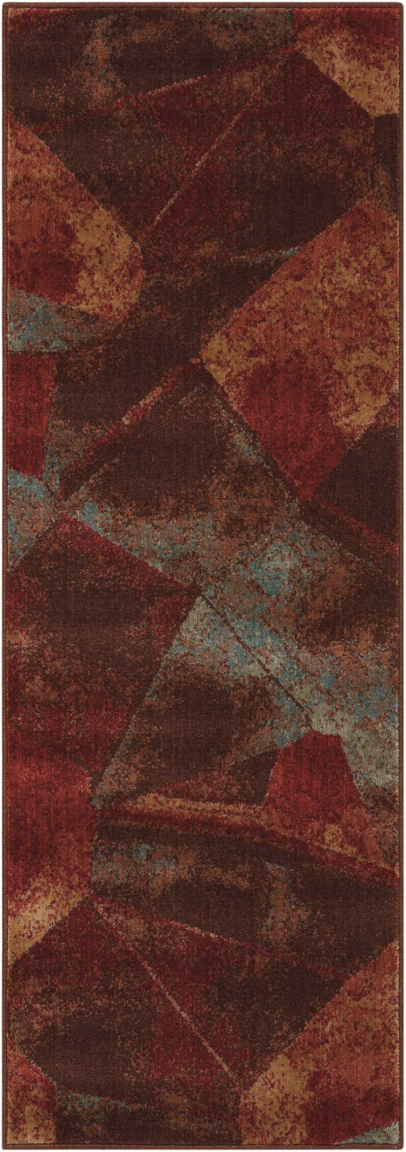 Nourison Somerset 2' x 5'9" Multicolor Modern Indoor Rug