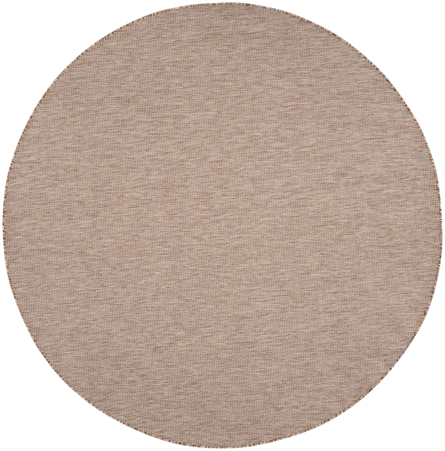 Nourison Positano 8' x Round Beige Modern Rug