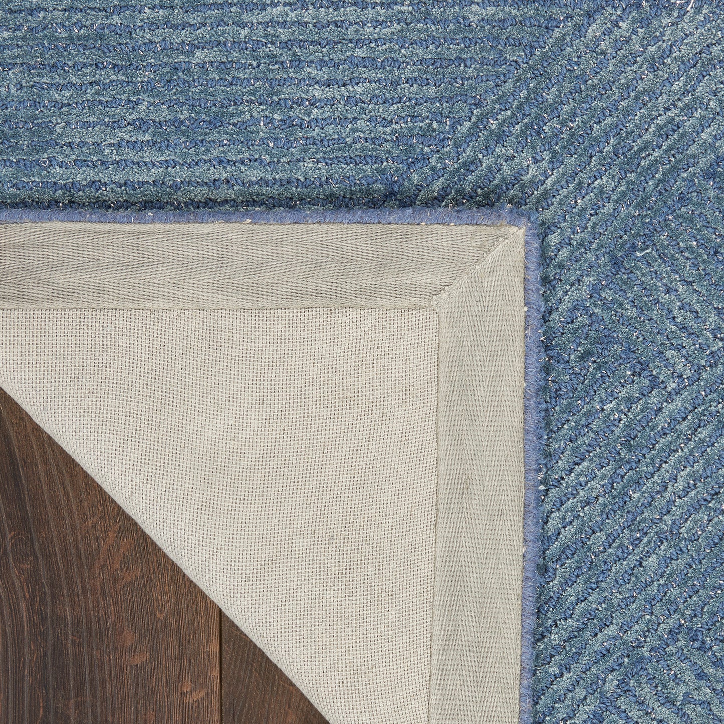 Michael Amini Ma30 Star 4' x 6' Blue Modern Indoor Rug