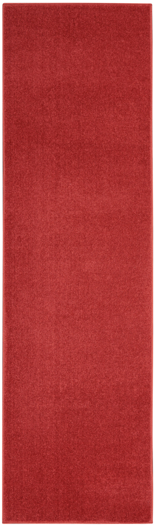 Nourison Nourison Essentials 2'2" x 10' Brick Red Outdoor Rug