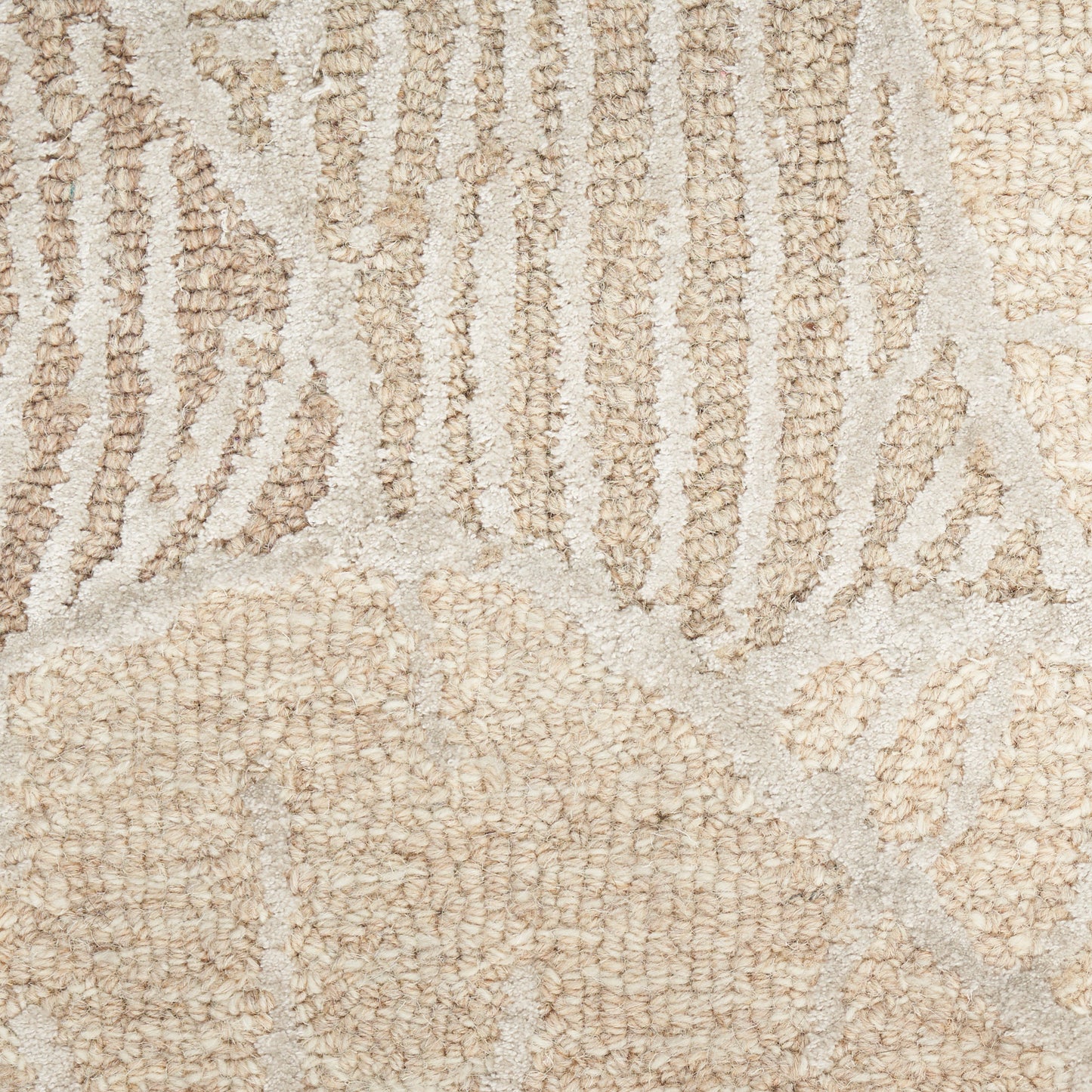 Nourison Avra 2'3" x 7'6" Taupe Modern Indoor Rug