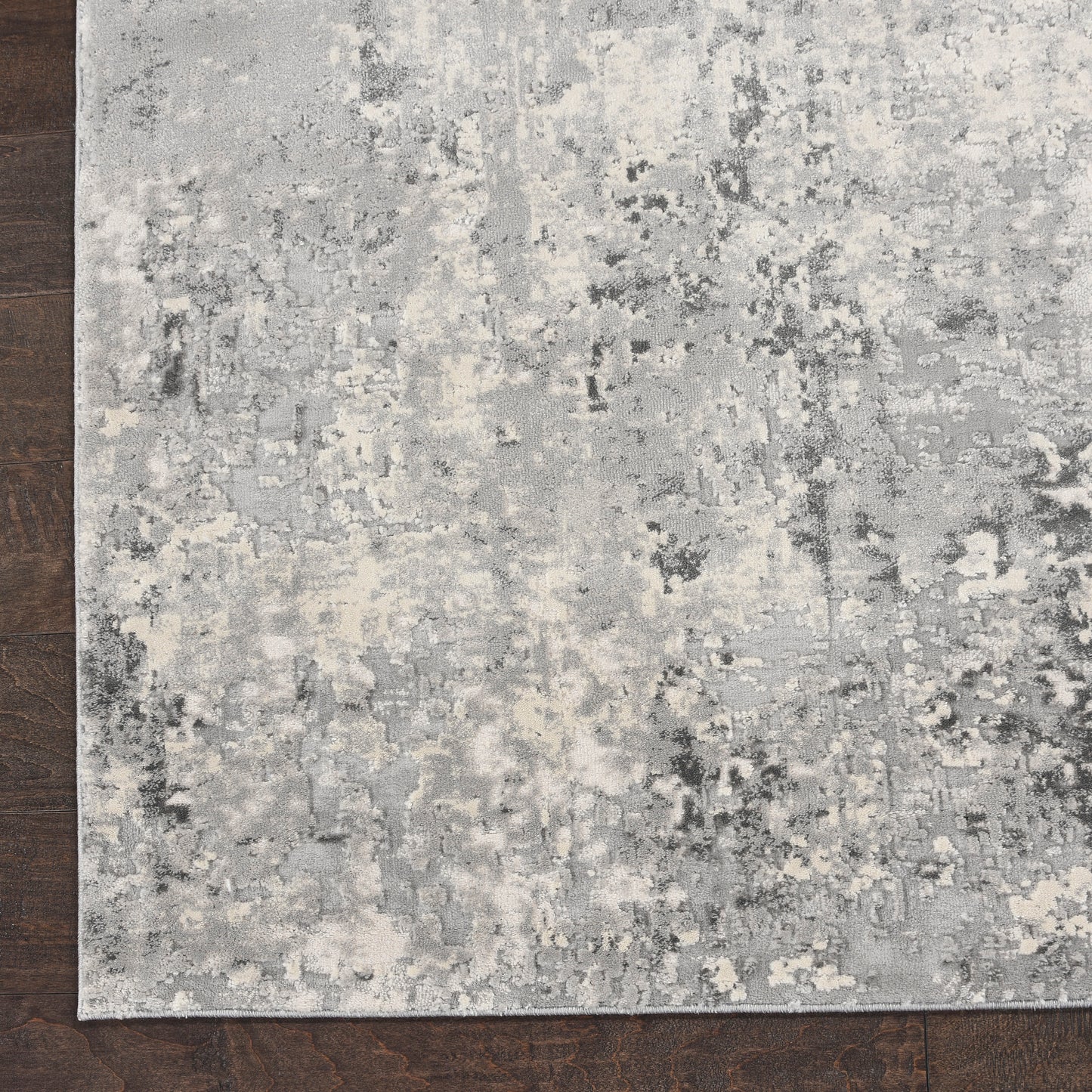 Nourison Rustic Textures 9'3" x 12'9" Grey Beige Modern Indoor Rug