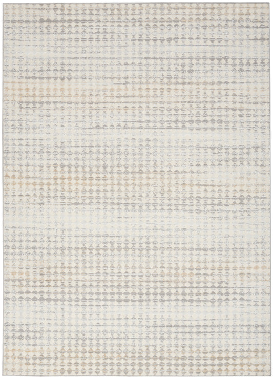 Calvin Klein CK950 Rush 3'2" x 5' Ivory Multicolor Modern Indoor Rug