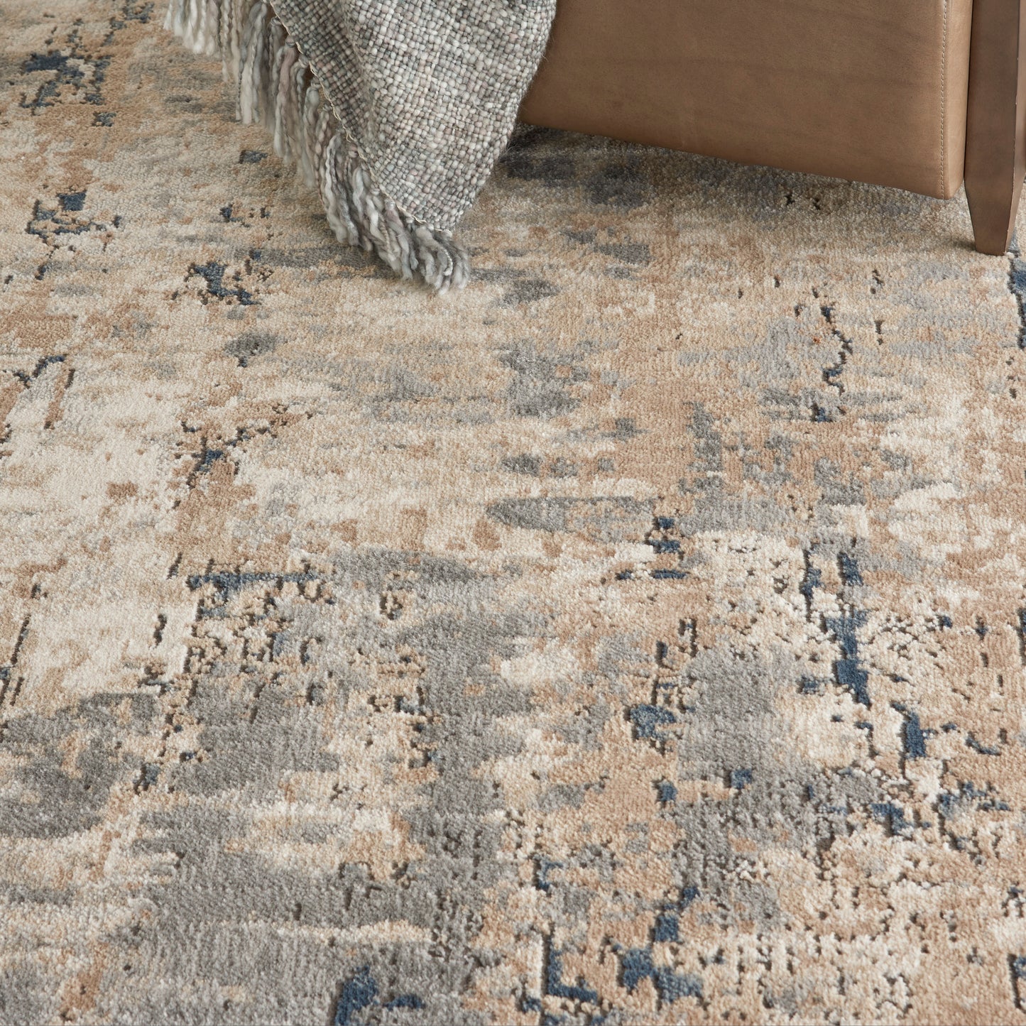 Nourison Quarry 12' x 15' Beige Grey Modern Indoor Rug