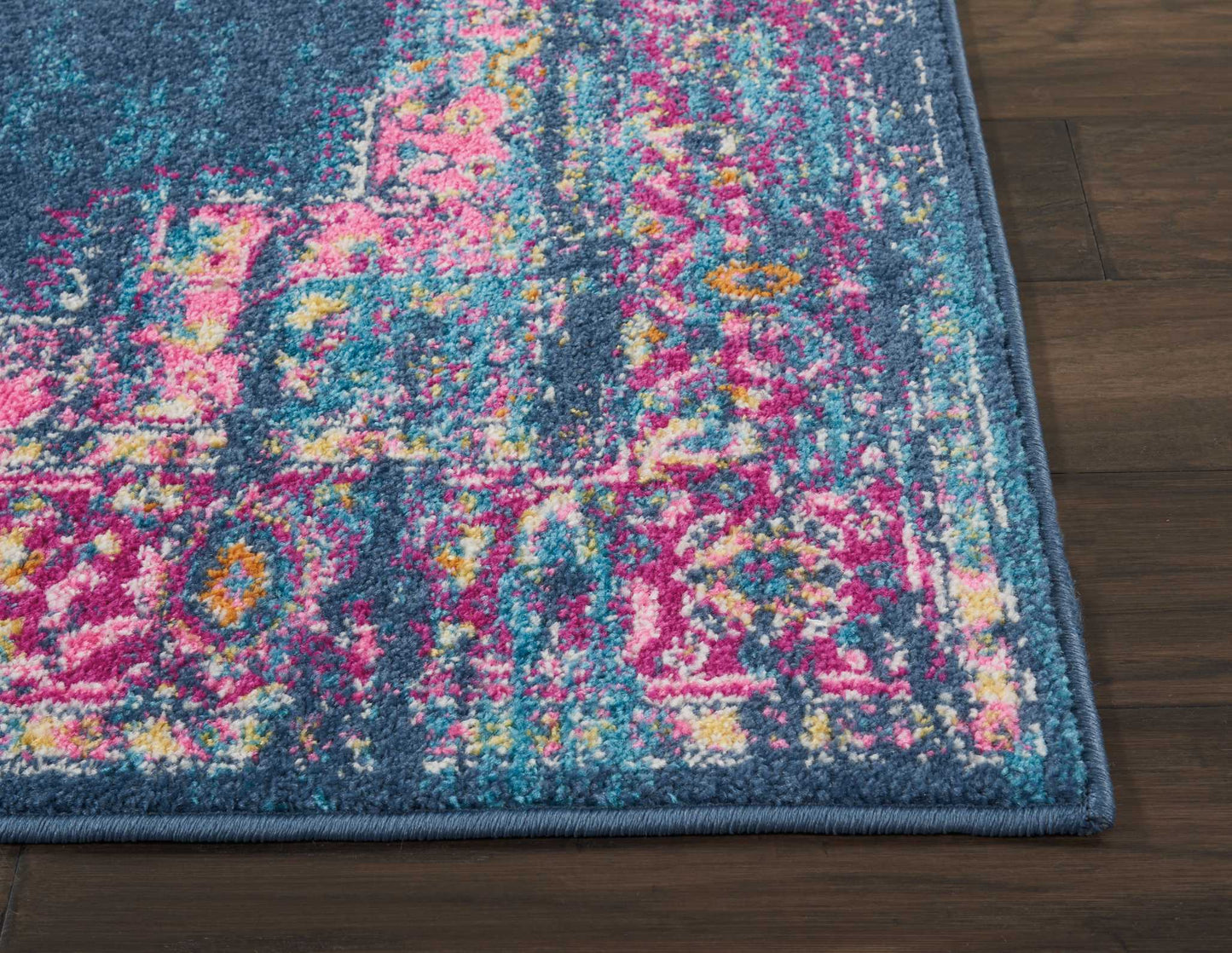 Nourison Passion 3'9" x 5'9" Blue Bohemian Indoor Rug