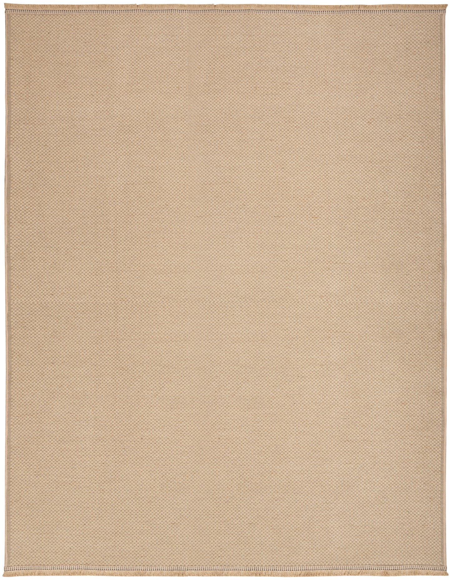 Nourison Washable Jute 7'10" x 9'10" Natural Modern Indoor Rug