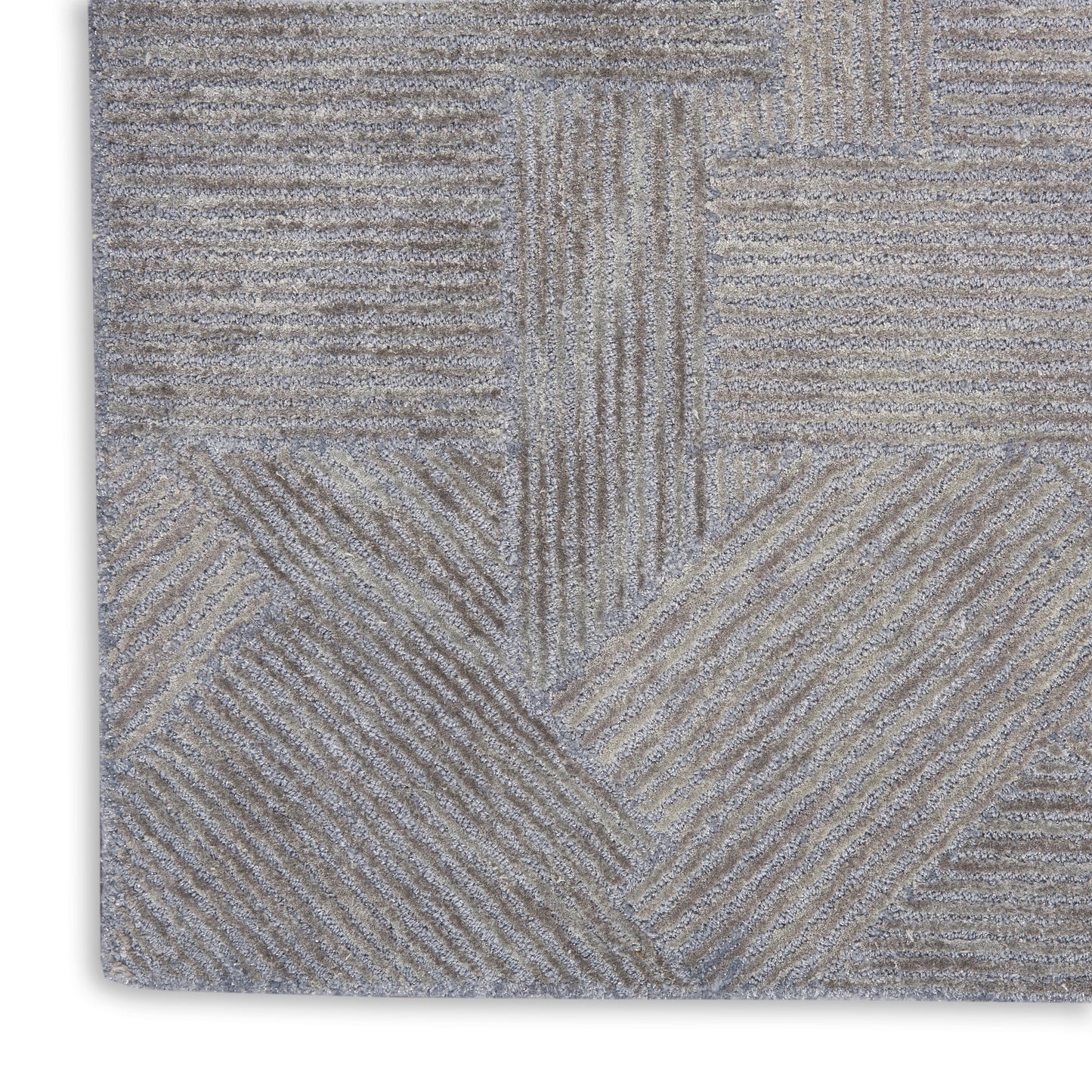 Michael Amini Ma30 Star 8'6" x 11'6" Slate Modern Indoor Rug