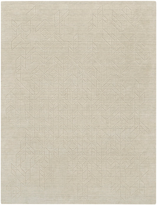 Nourison Alessia 9'9" x 13'9" Ivory Modern Indoor Rug