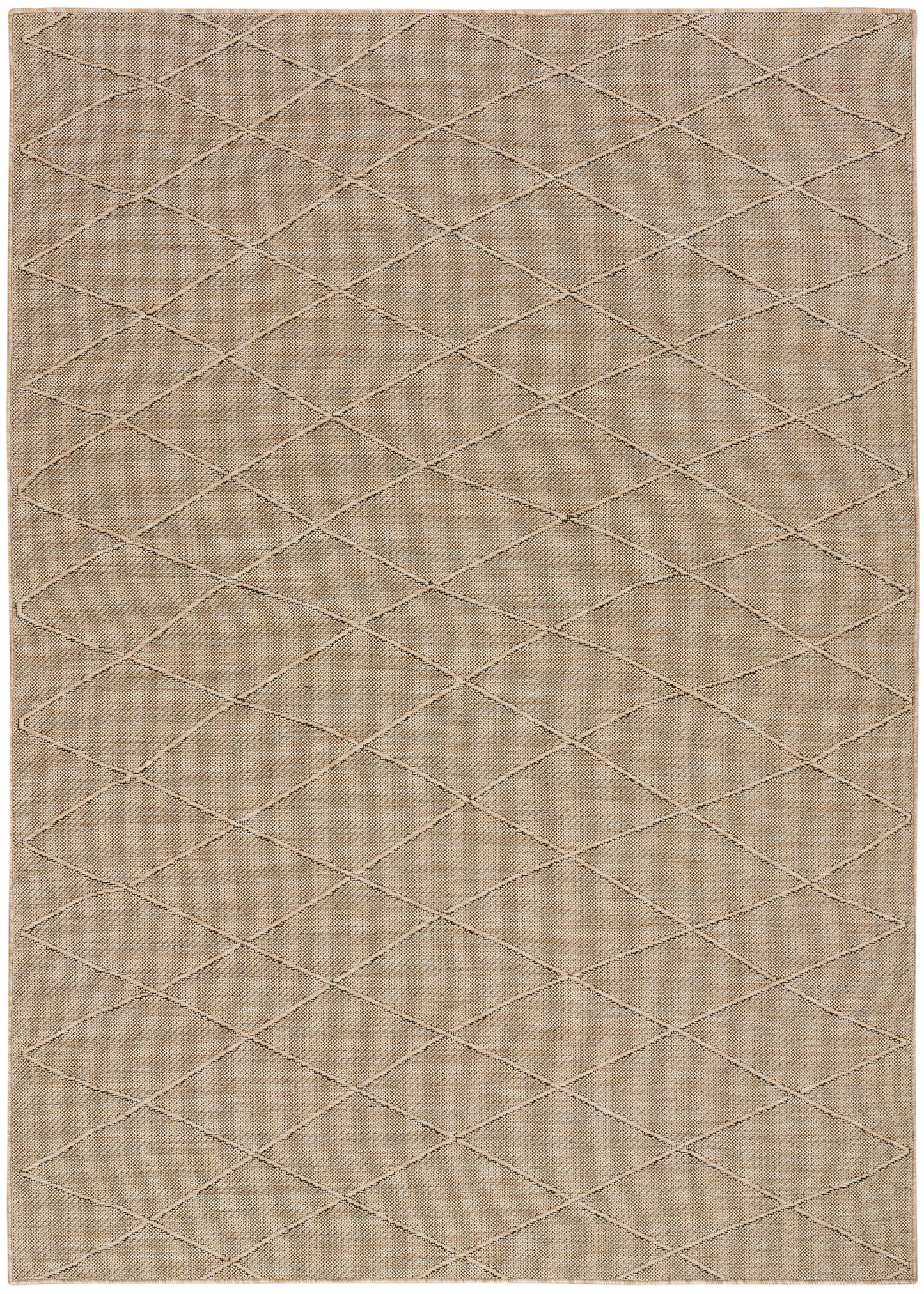 Nourison Washable Solutions 7' x 10' Natural Modern Rug