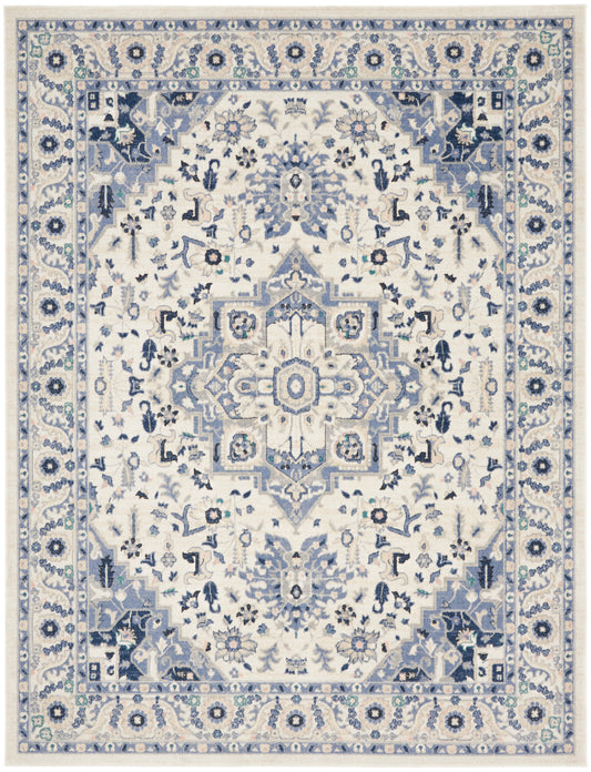 Nourison Passion 8' x 10' Ivory/Grey Bohemian Indoor Rug