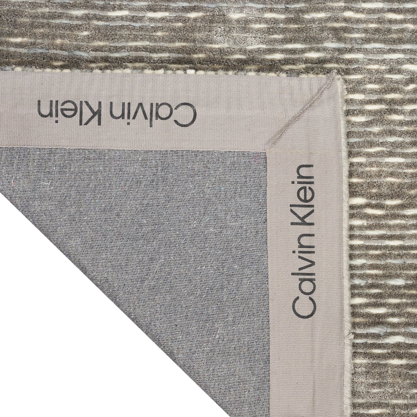 Calvin Klein Valley 8'6" x 11'6" Grey Modern Indoor Rug