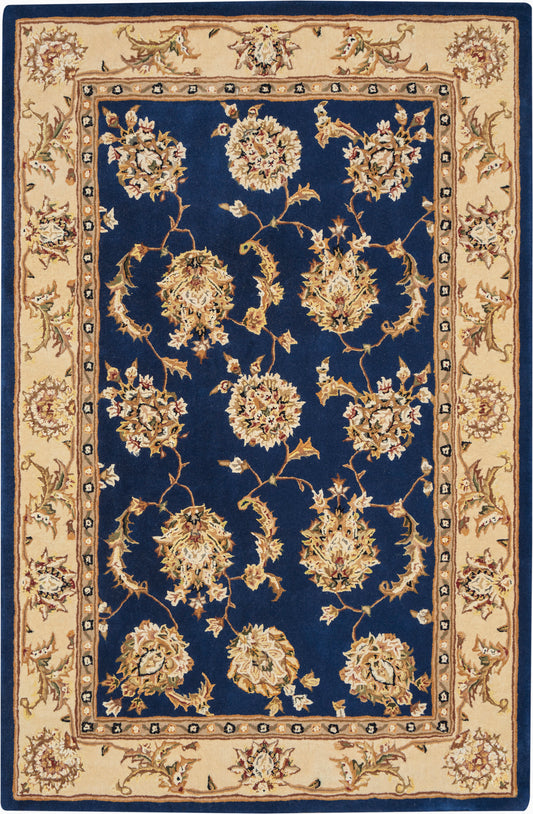 Nourison Nourison 2000 5'6" x 8'6" Navy Traditional Indoor Rug