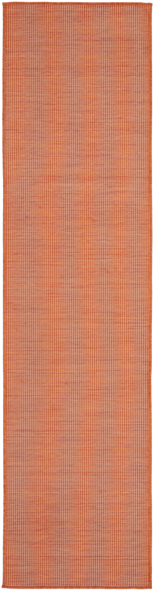 Nourison Positano 2' x 6' Terracotta Modern Rug