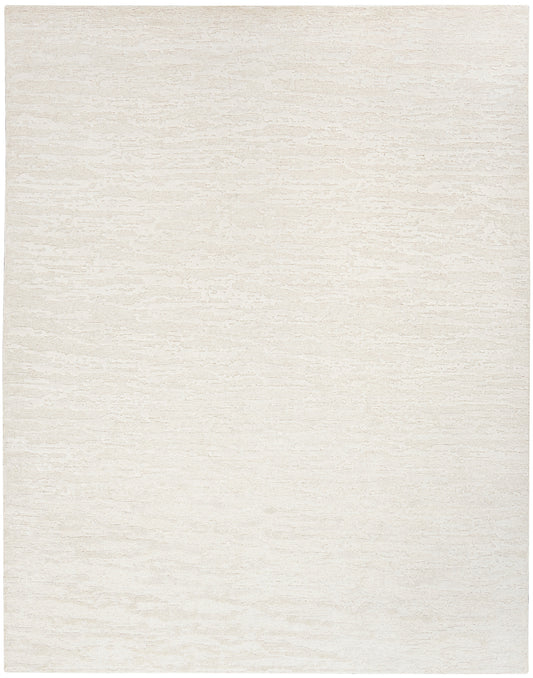 Nourison Divine 9'9" x 13'9" Ivory Modern Indoor Rug