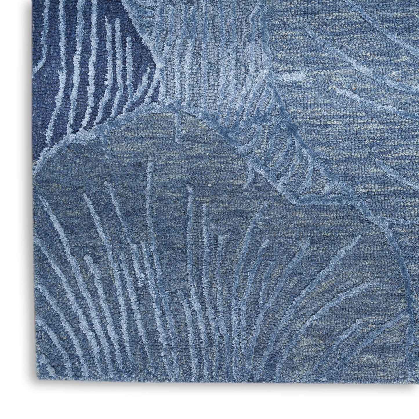 Nourison Avra 7'9" x 9'9" Blue Modern Indoor Rug