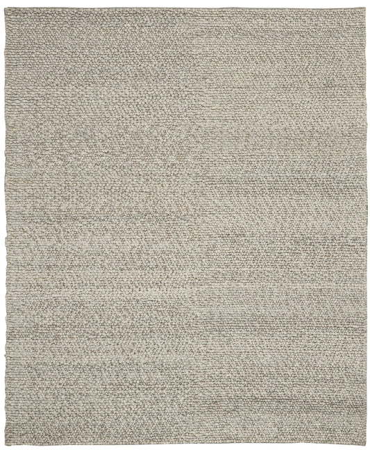 Calvin Klein Riverstone 10' x 14' Grey/Ivory Contemporary Indoor Rug