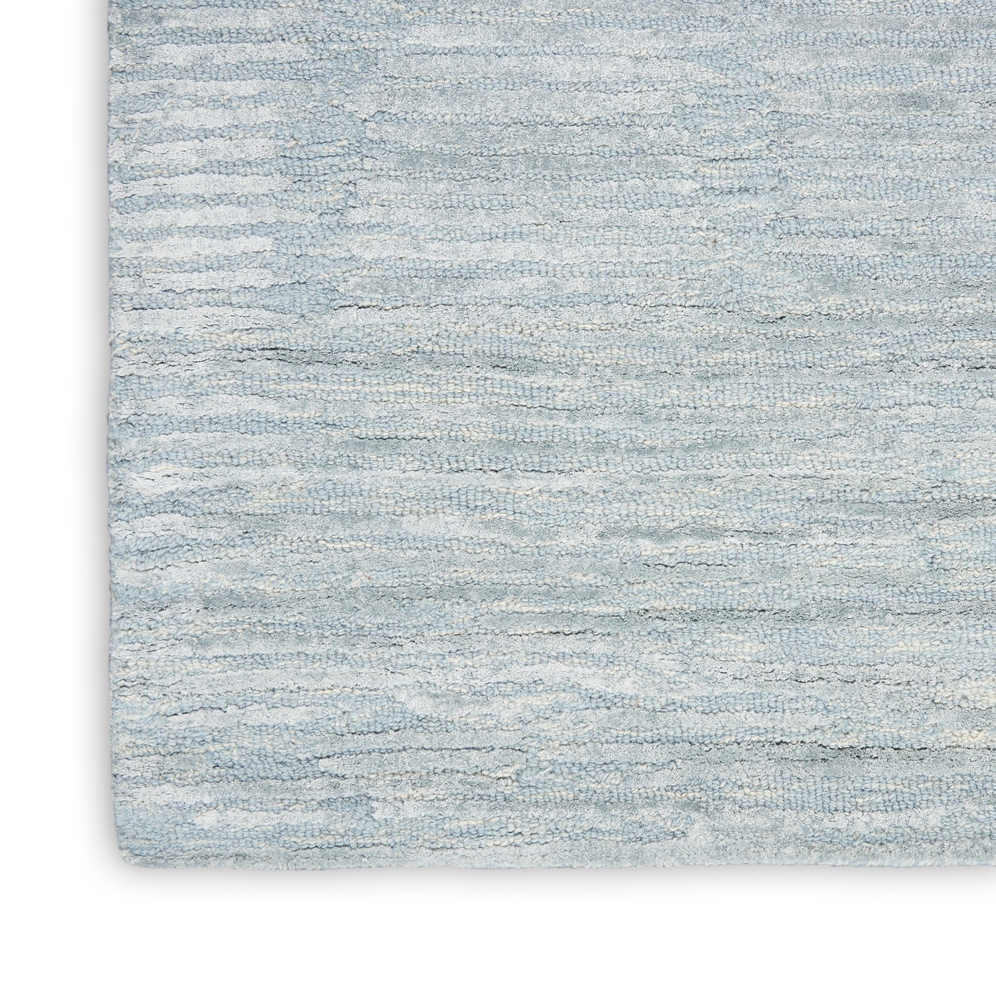 Calvin Klein CK010 Linear 5'3" x 7'3" Light Blue Modern Indoor Rug