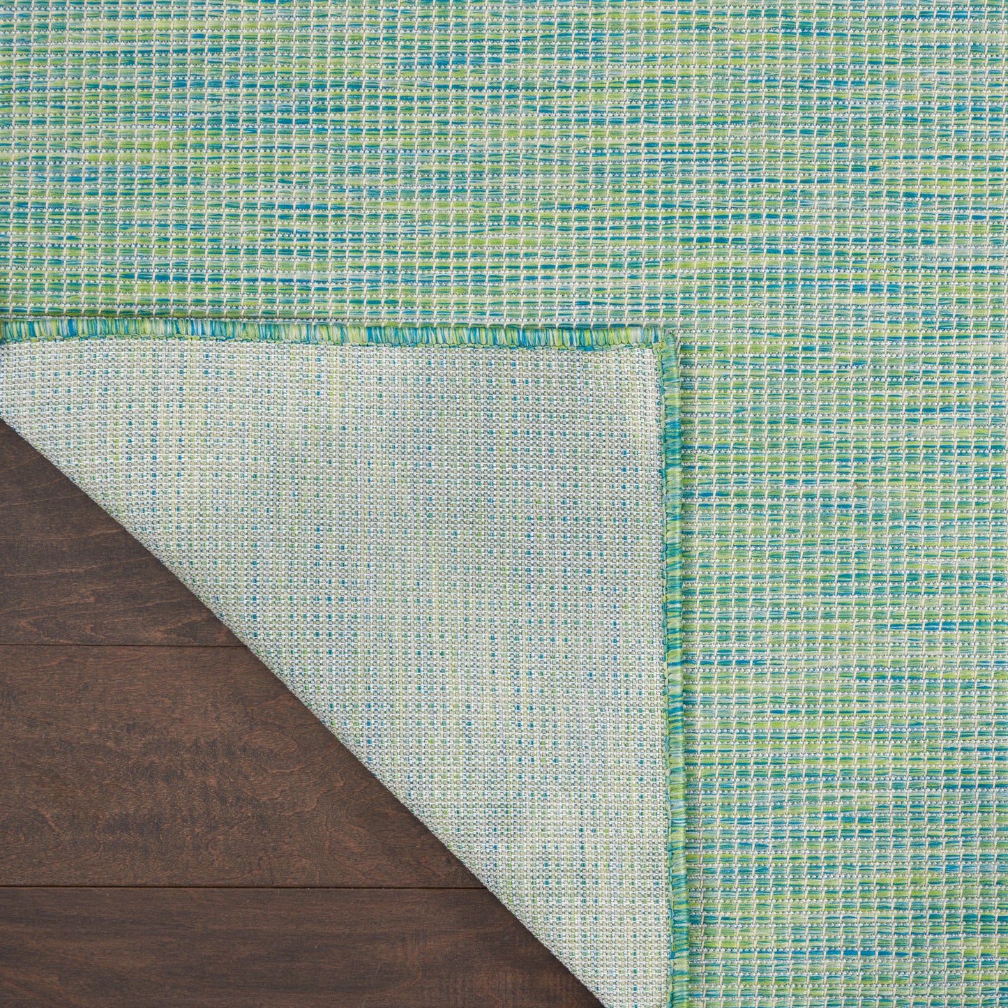 Nourison Positano 3' x 5' Blue Green Modern Rug