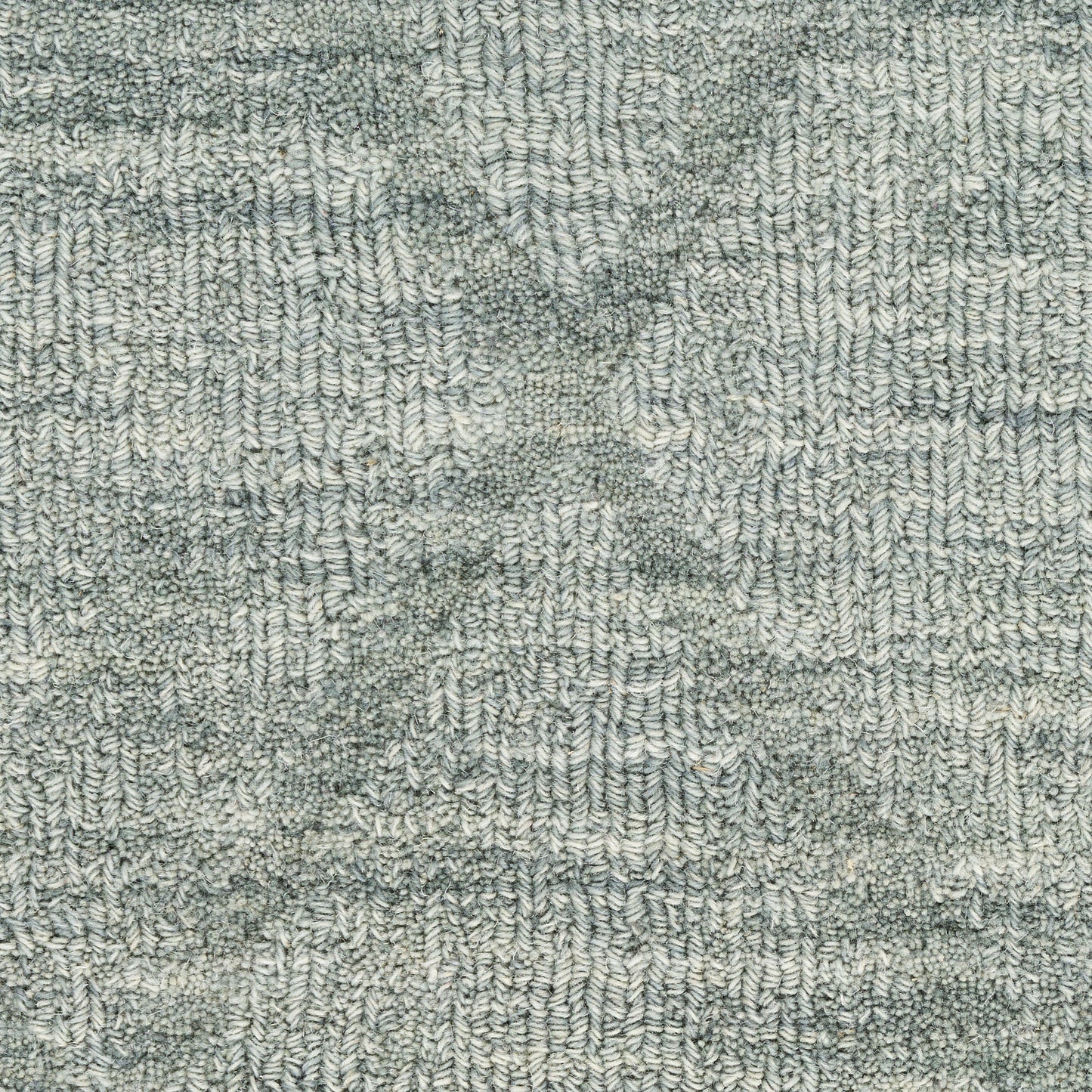 Nourison Wool Haven 2' x 6' Blue Modern Indoor Rug