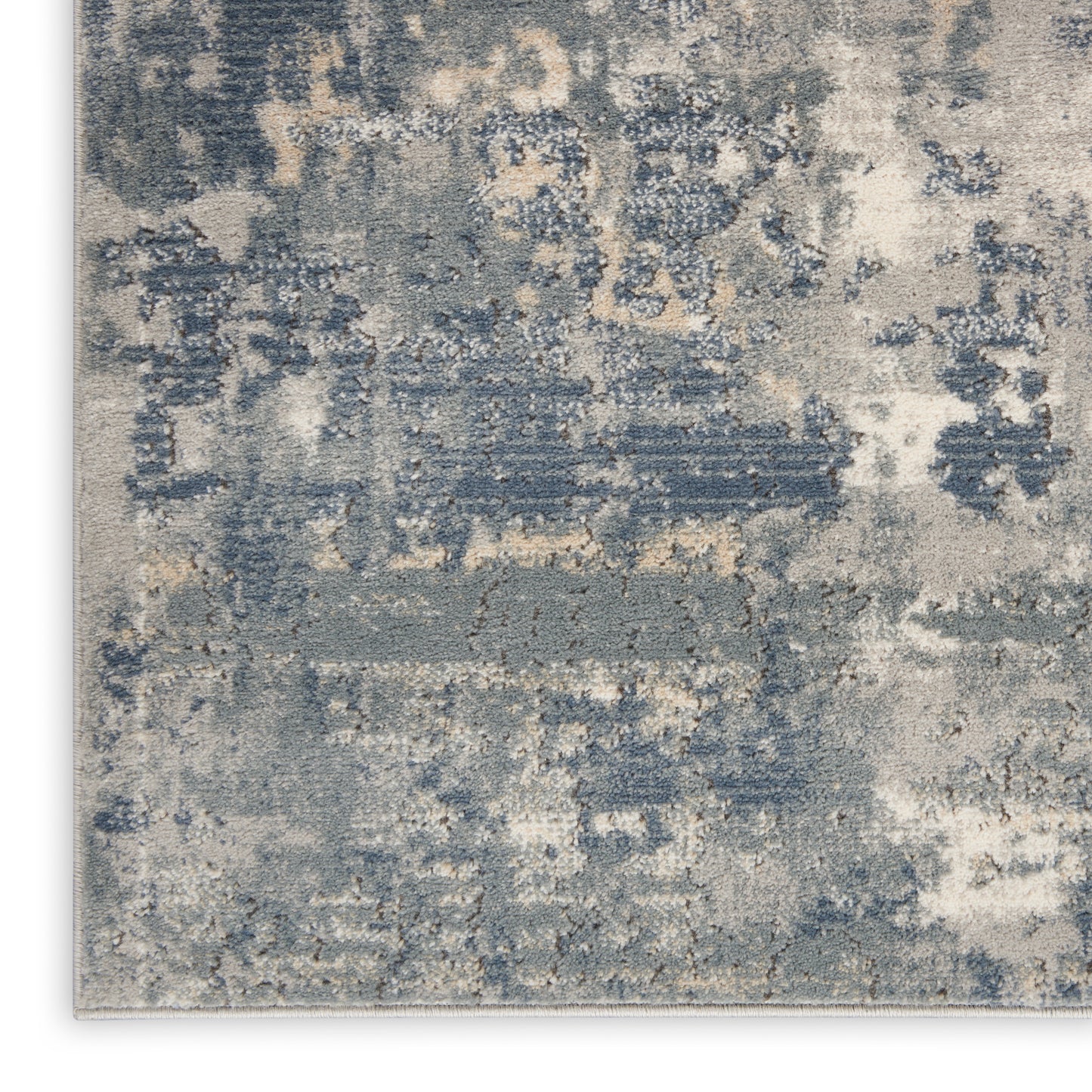 Nourison Quarry 3' x 5' Grey Beige Modern Indoor Rug