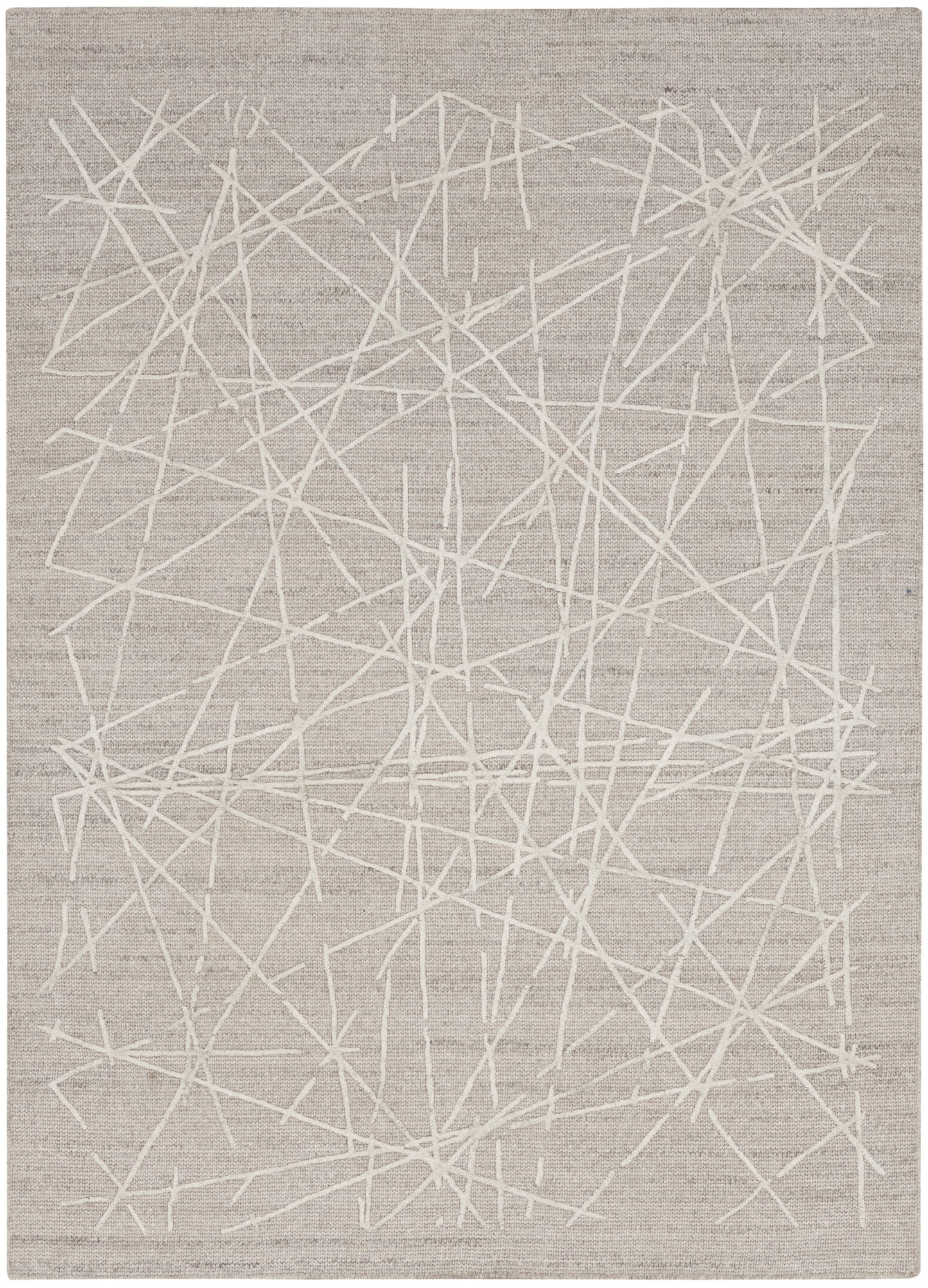 Calvin Klein CK044 Wander 5'3" x 7'3" Grey Modern Indoor Rug