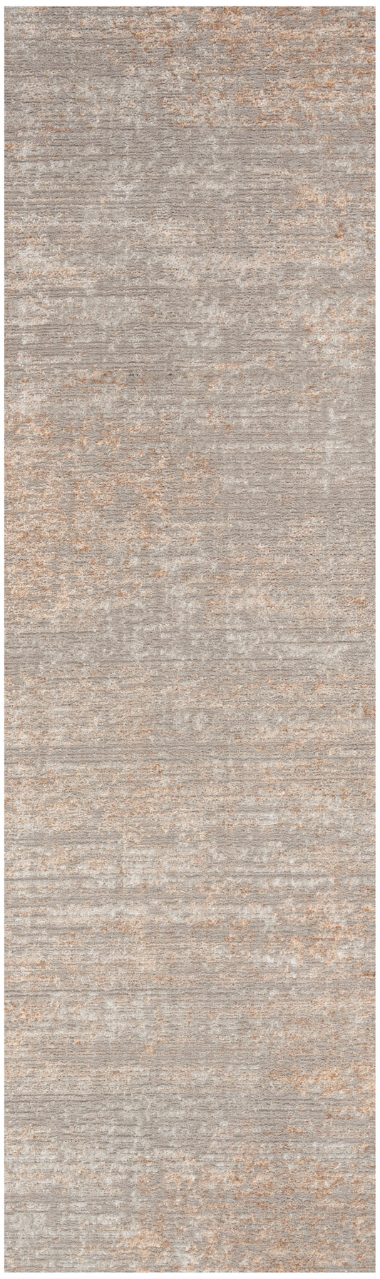 Calvin Klein Captivating 2'3" x 7'3" Grey Beige Modern Indoor Rug