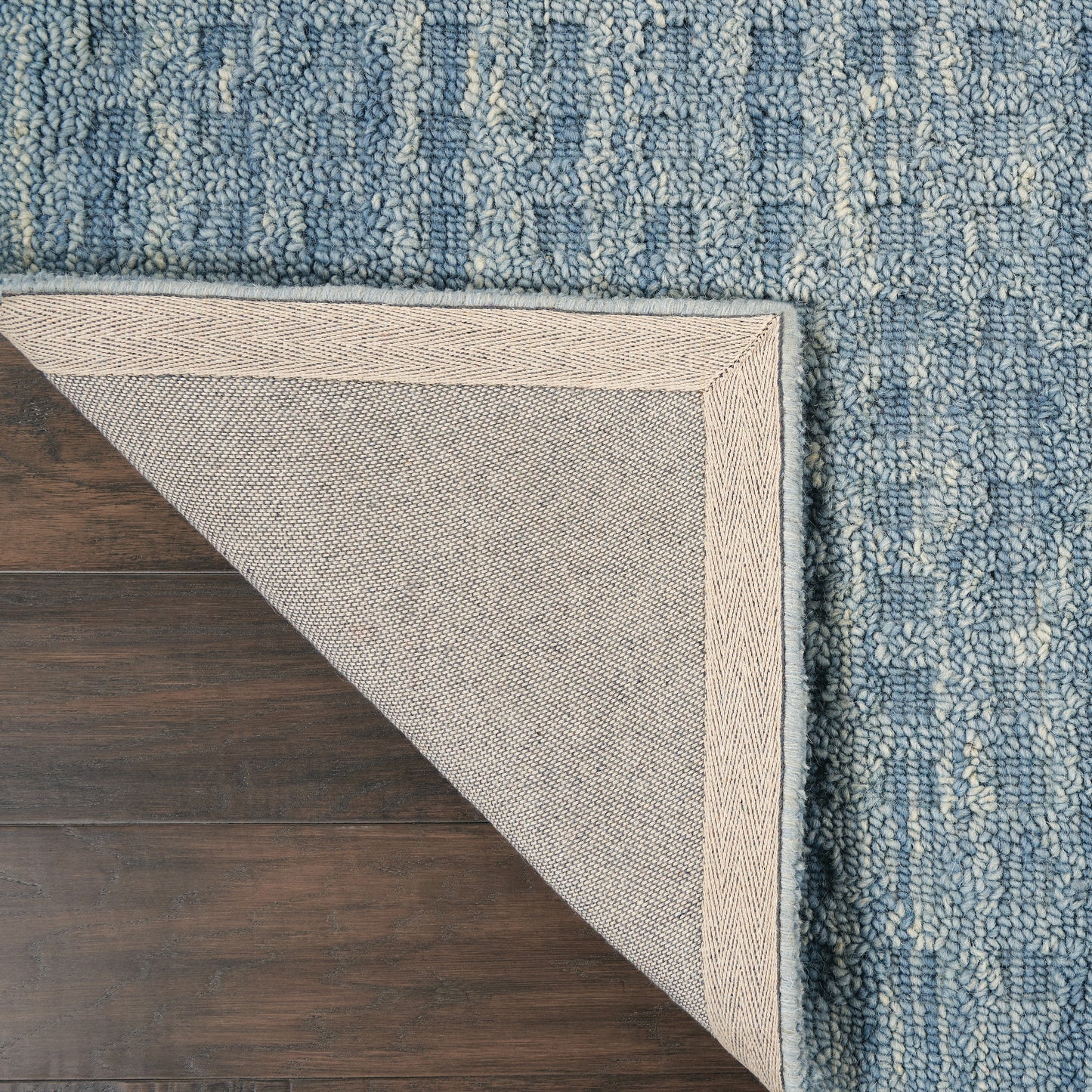 Nourison Marana 2'3" x 8' Denim Contemporary Indoor Rug